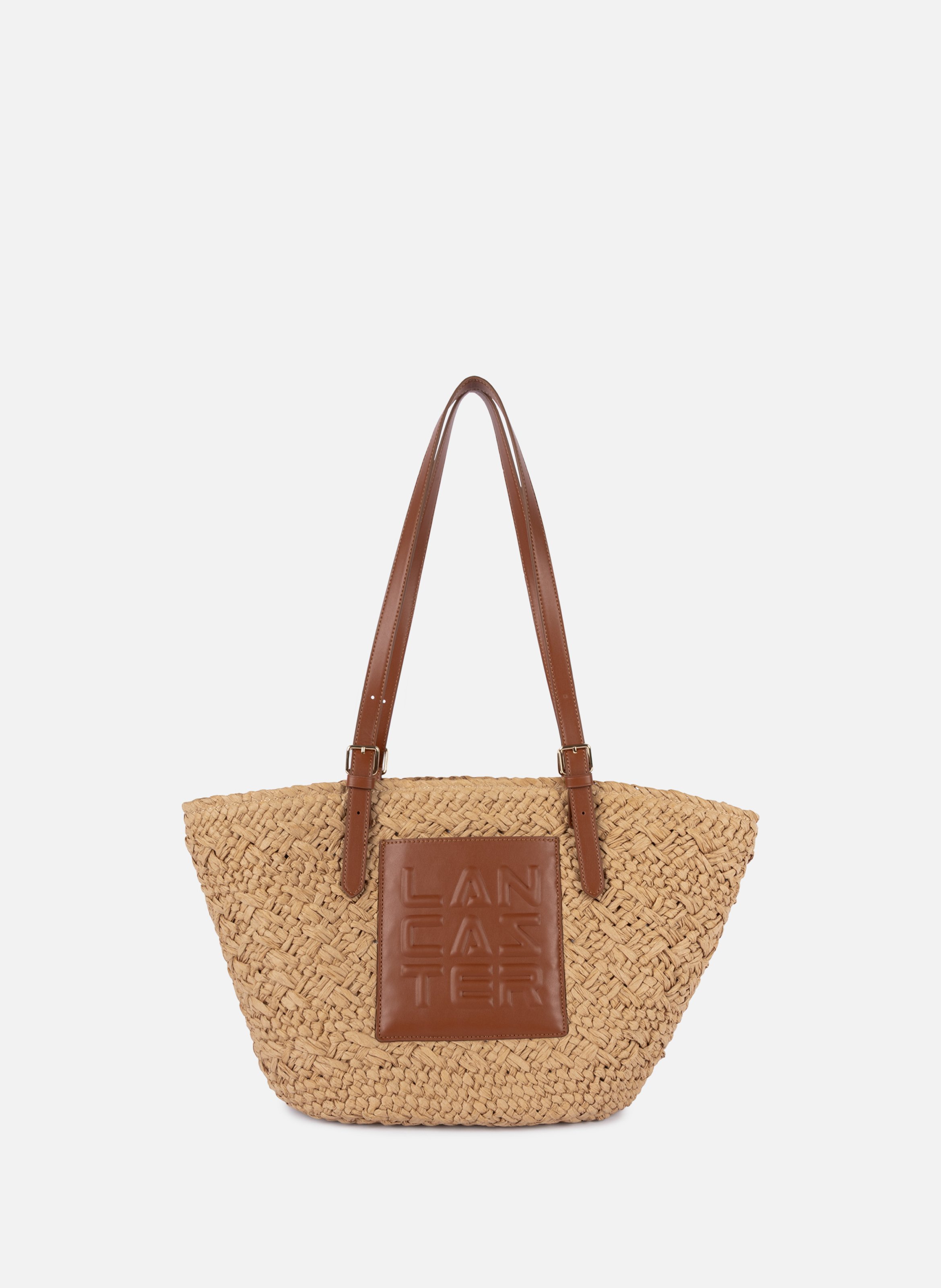 Sac cabas épaule - le panier LANCASTER Marron
