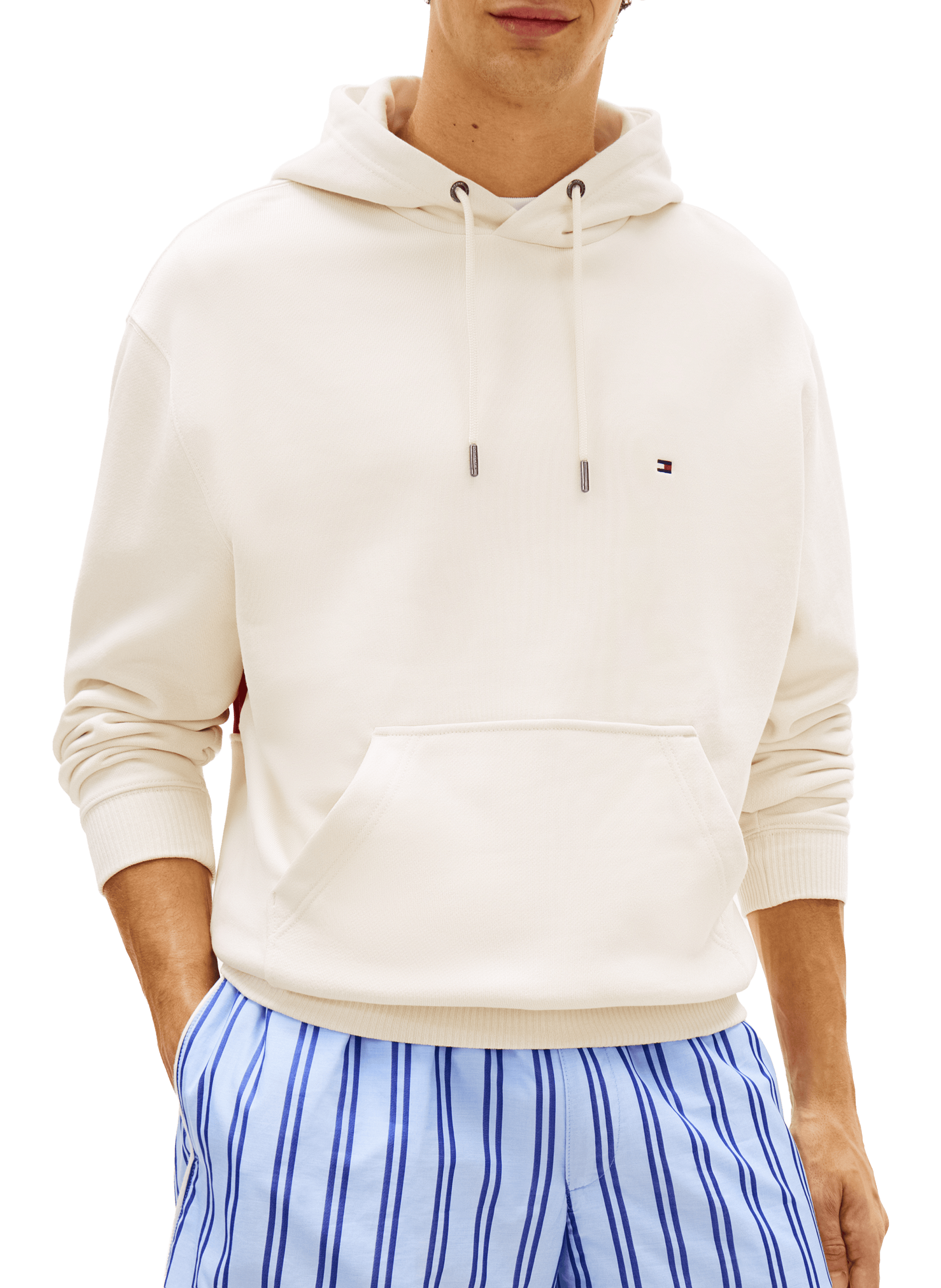 Cotton Hooded Sweatshirt TOMMY HILFIGER Beige