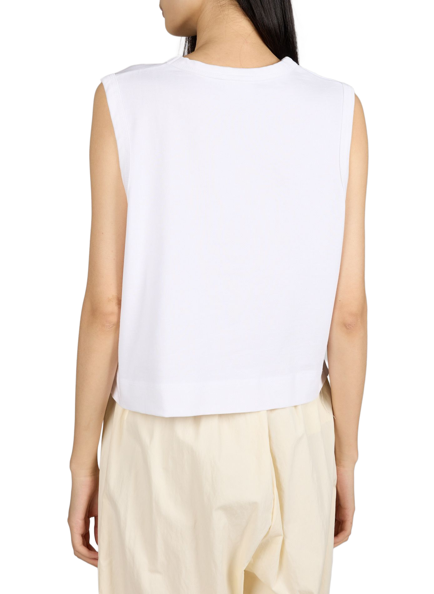 Débardeur en coton  BELLEROSE Blanc