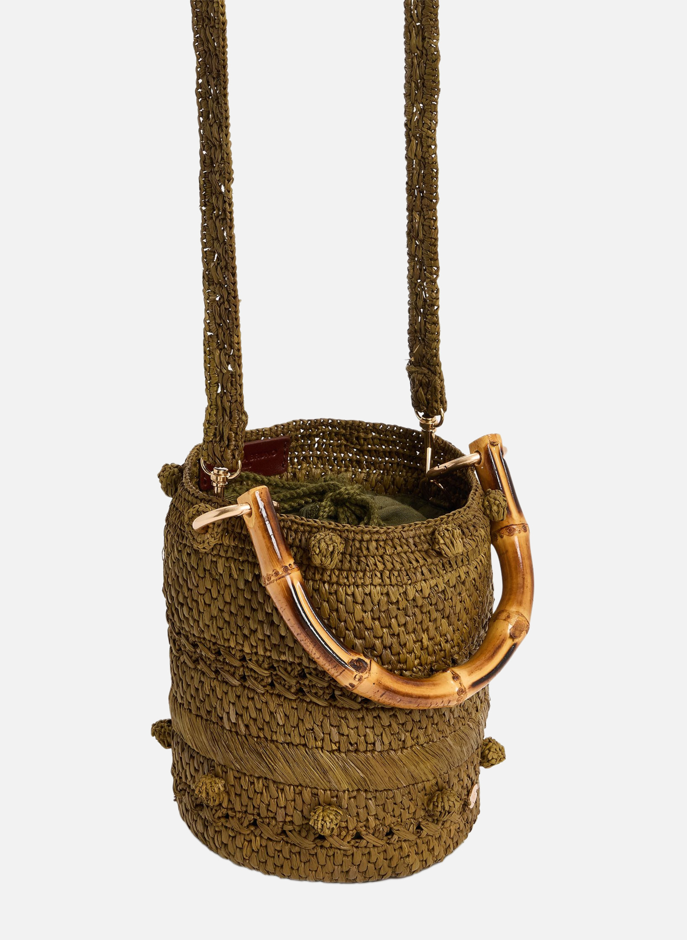 Petit sac seau VANESSA BRUNO Vert