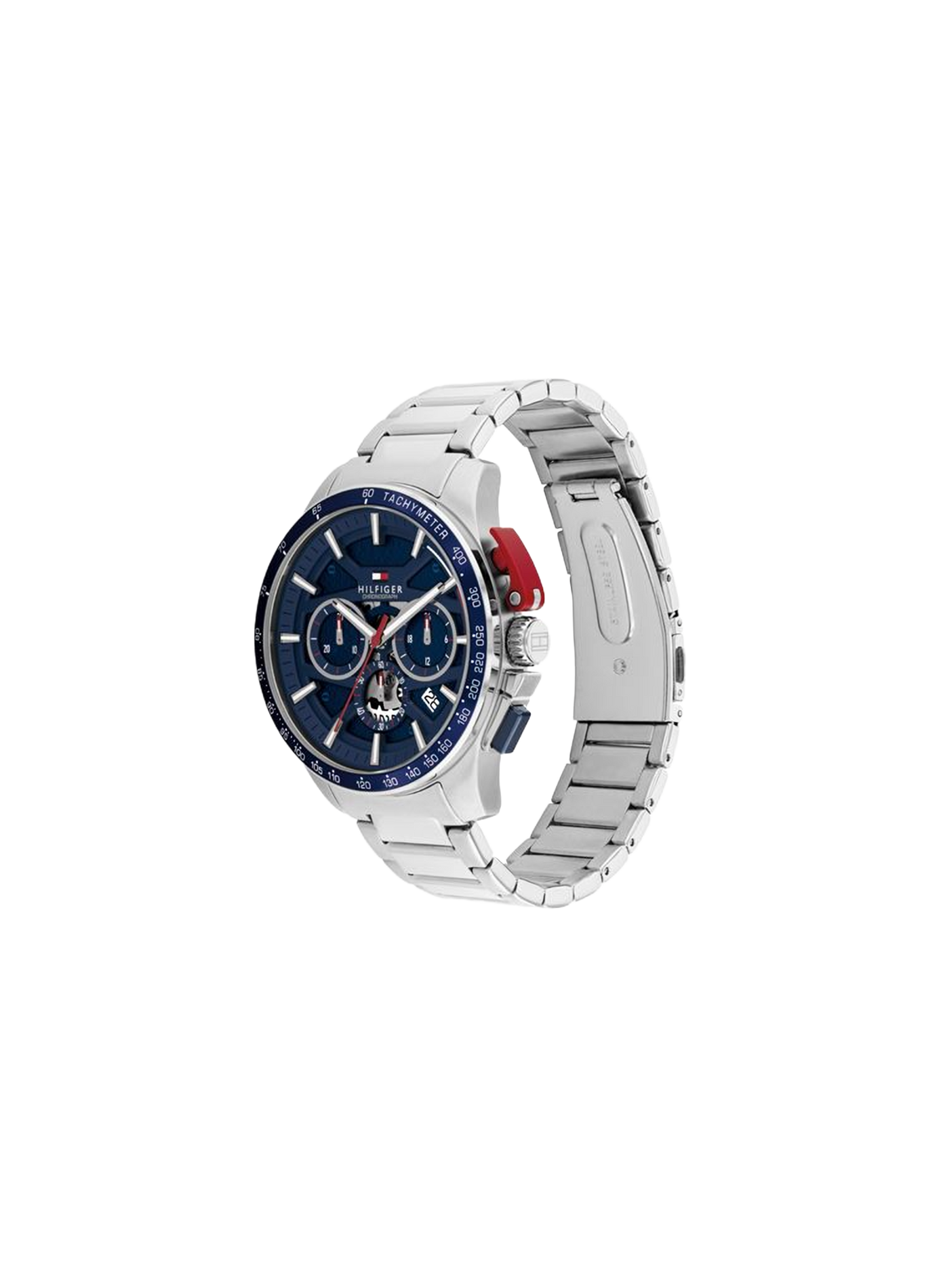 Montre Bank en acier inoxydable TOMMY HILFIGER MONTRES Argent