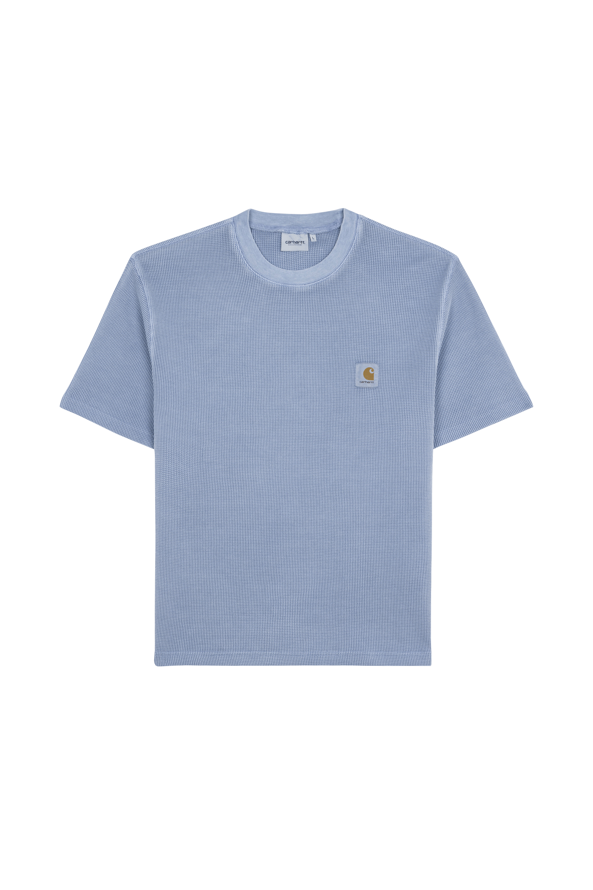 T-shirt s/s nelson waffle t-shirt CARHARTT WIP Bleu