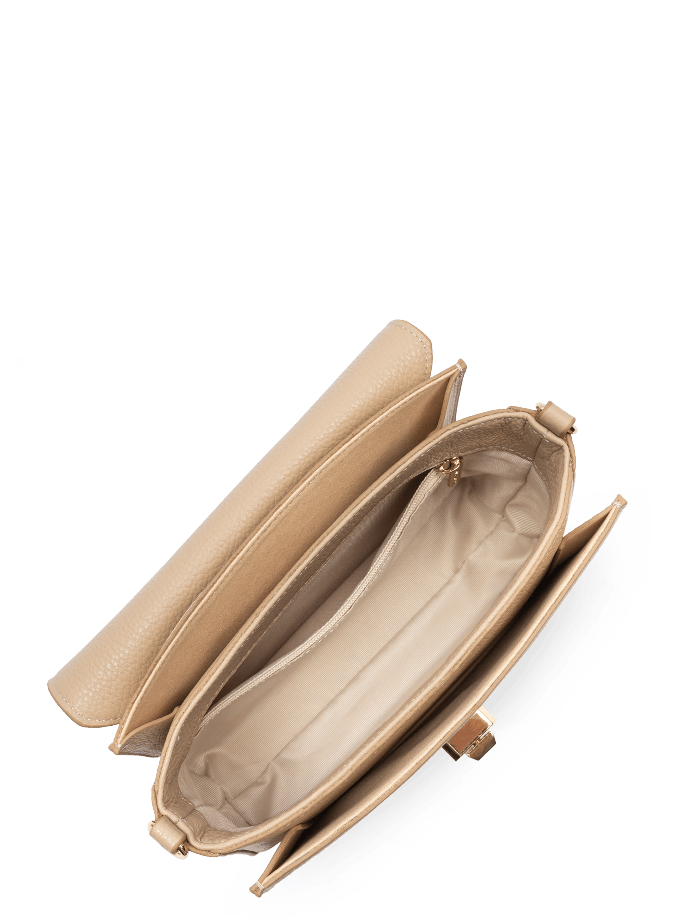 Crossbody bag - milano cosmos LANCASTER Beige
