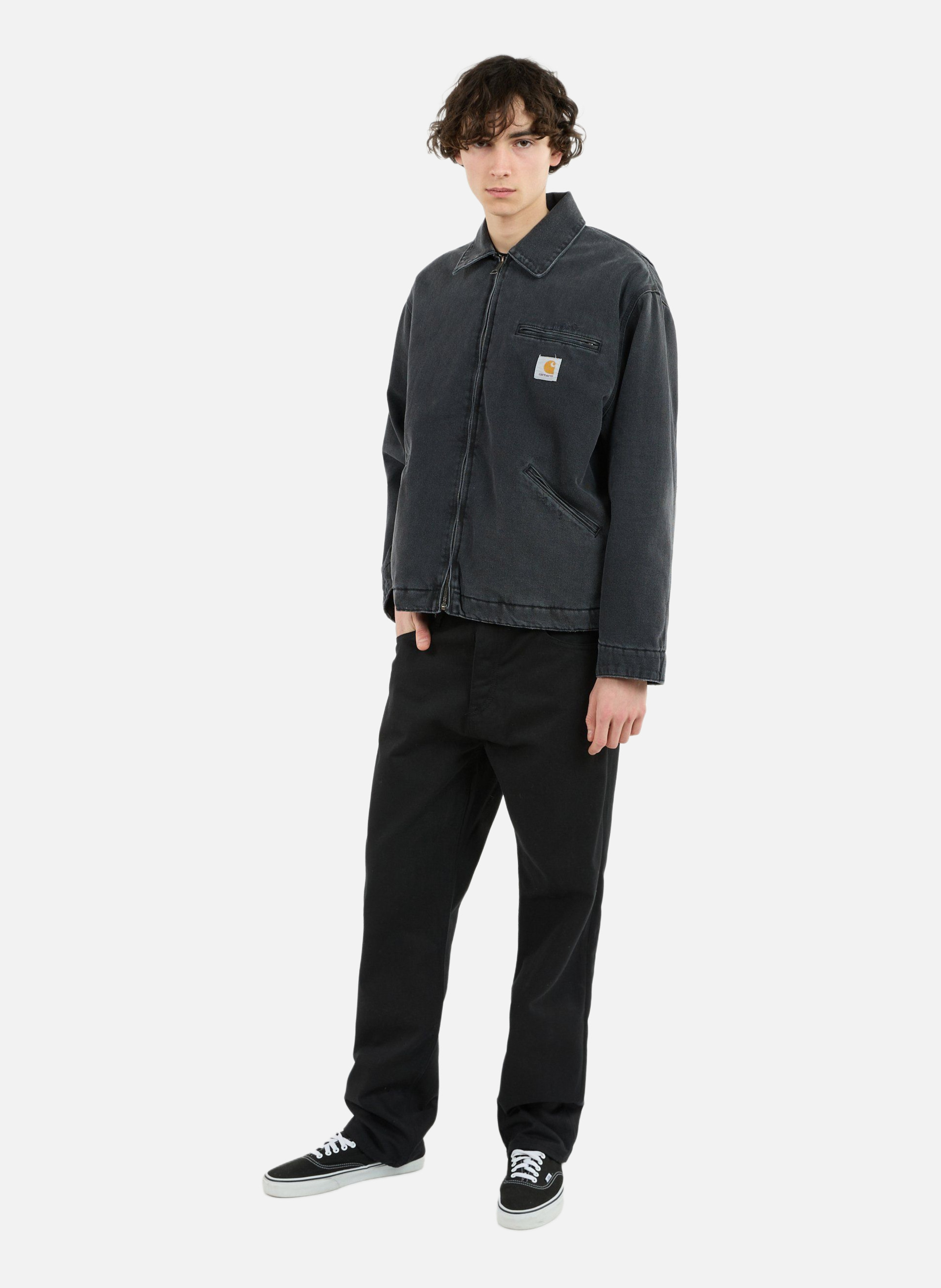 Veste doublée og detroit jacket CARHARTT WIP Gris
