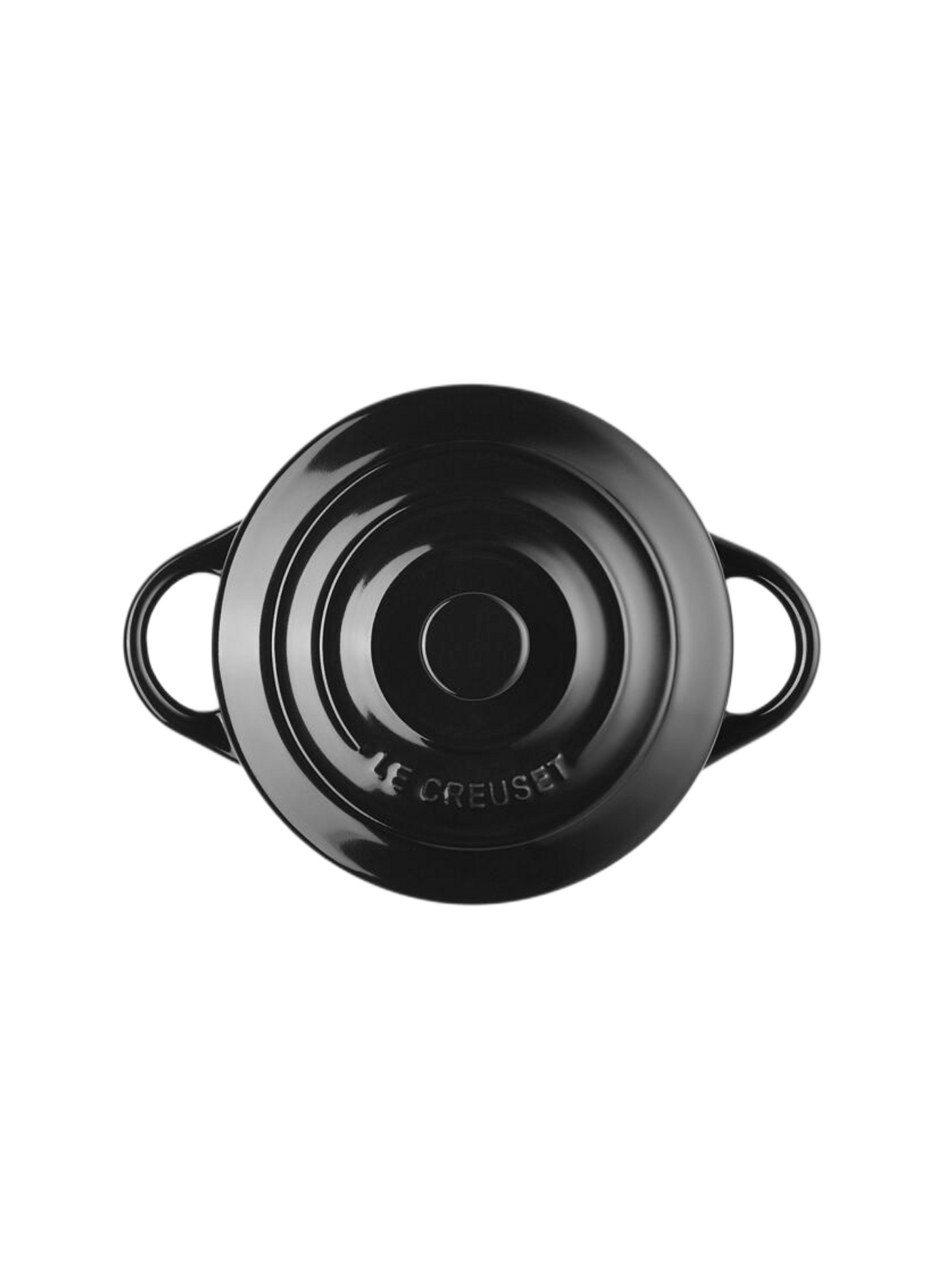 Mini-Kochtopf aus Keramik LE CREUSET Schwarz