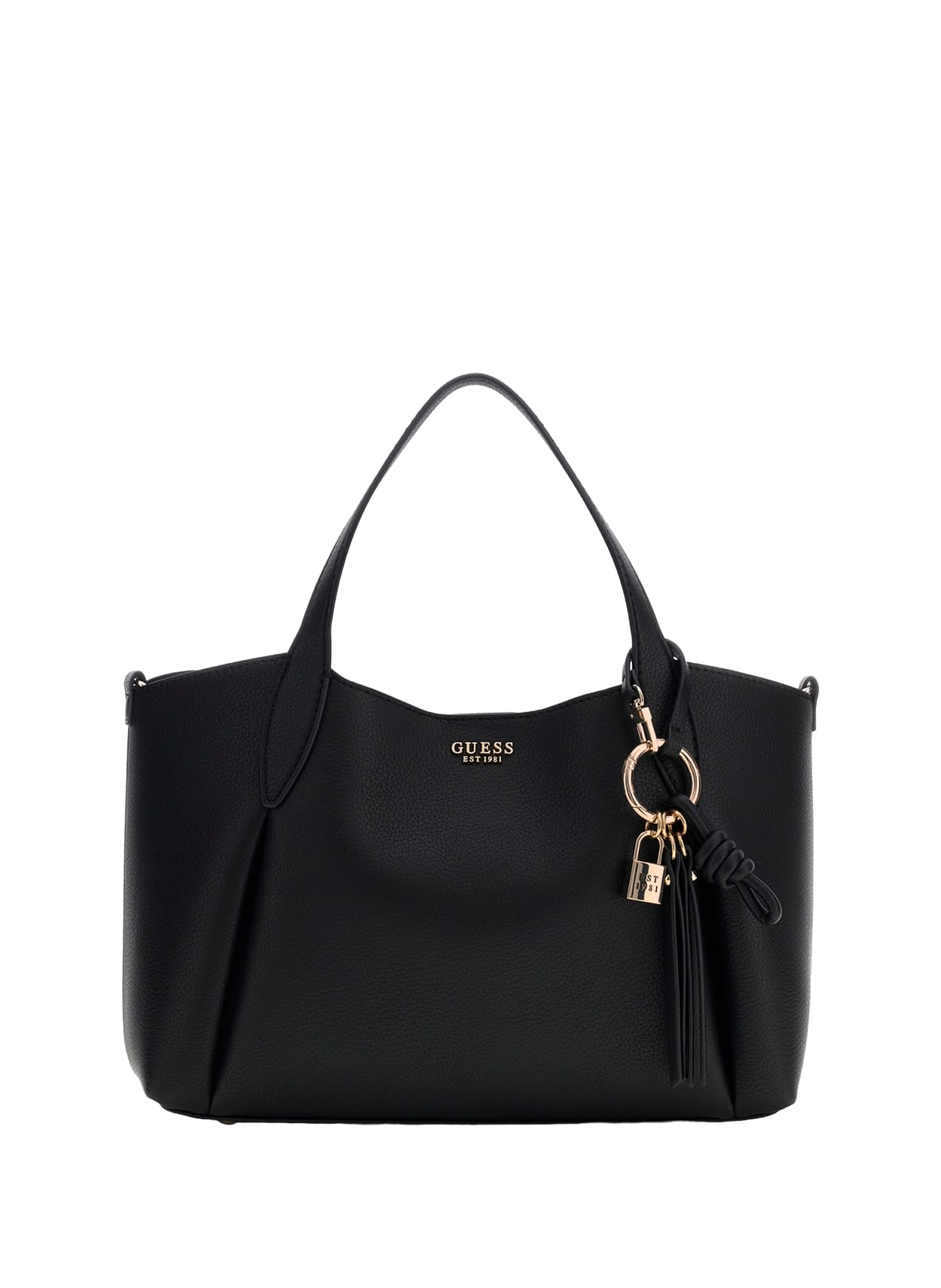 Sac avec pochette grainés Melody  GUESS Noir