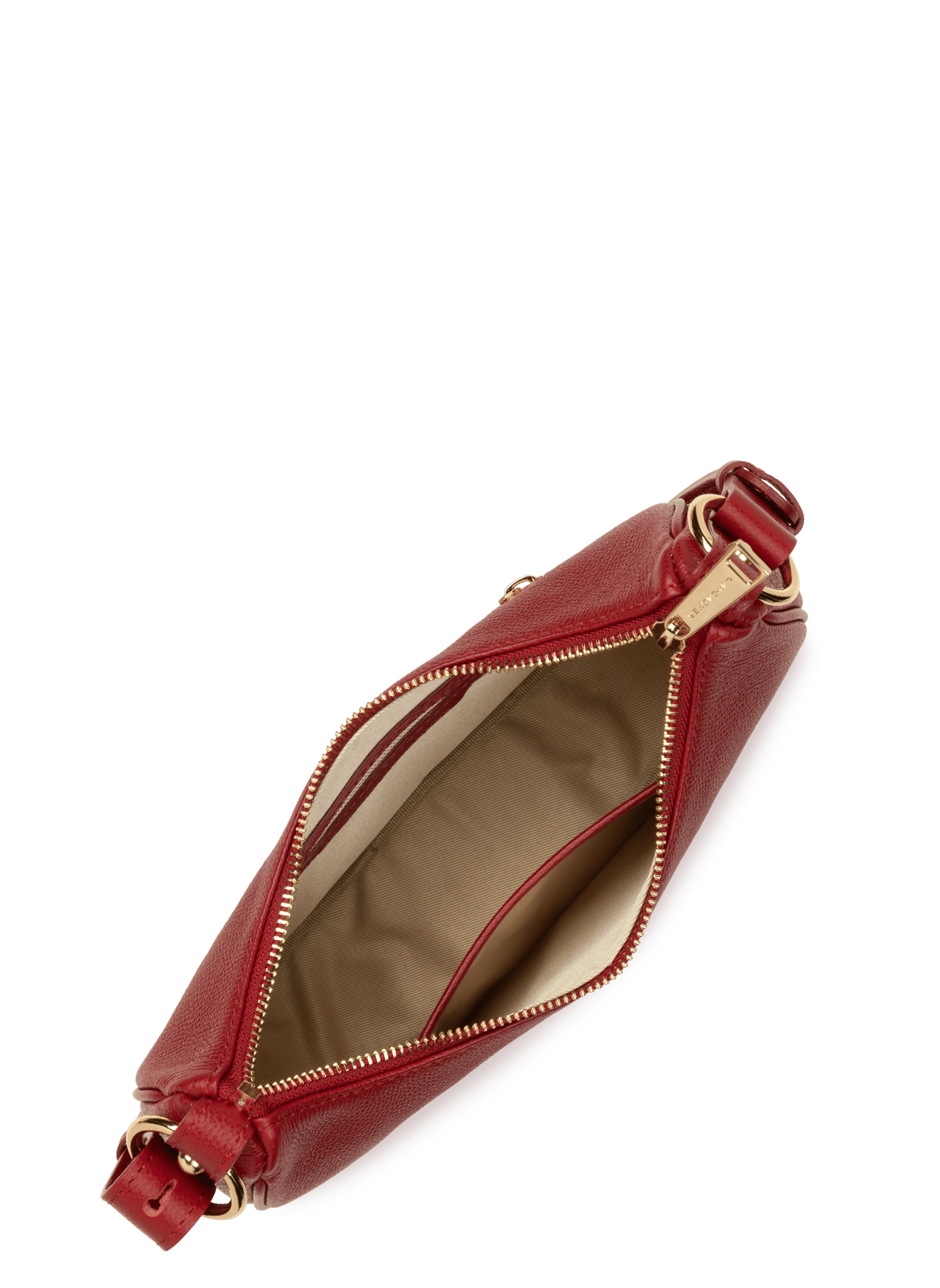 Petit sac besace - milano aria | Rouge LANCASTER Femme
