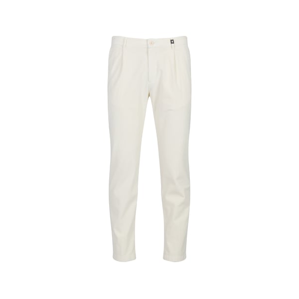Pantalon droit en velours côtelé de coton Pantalon droit en velours côtelé de coton