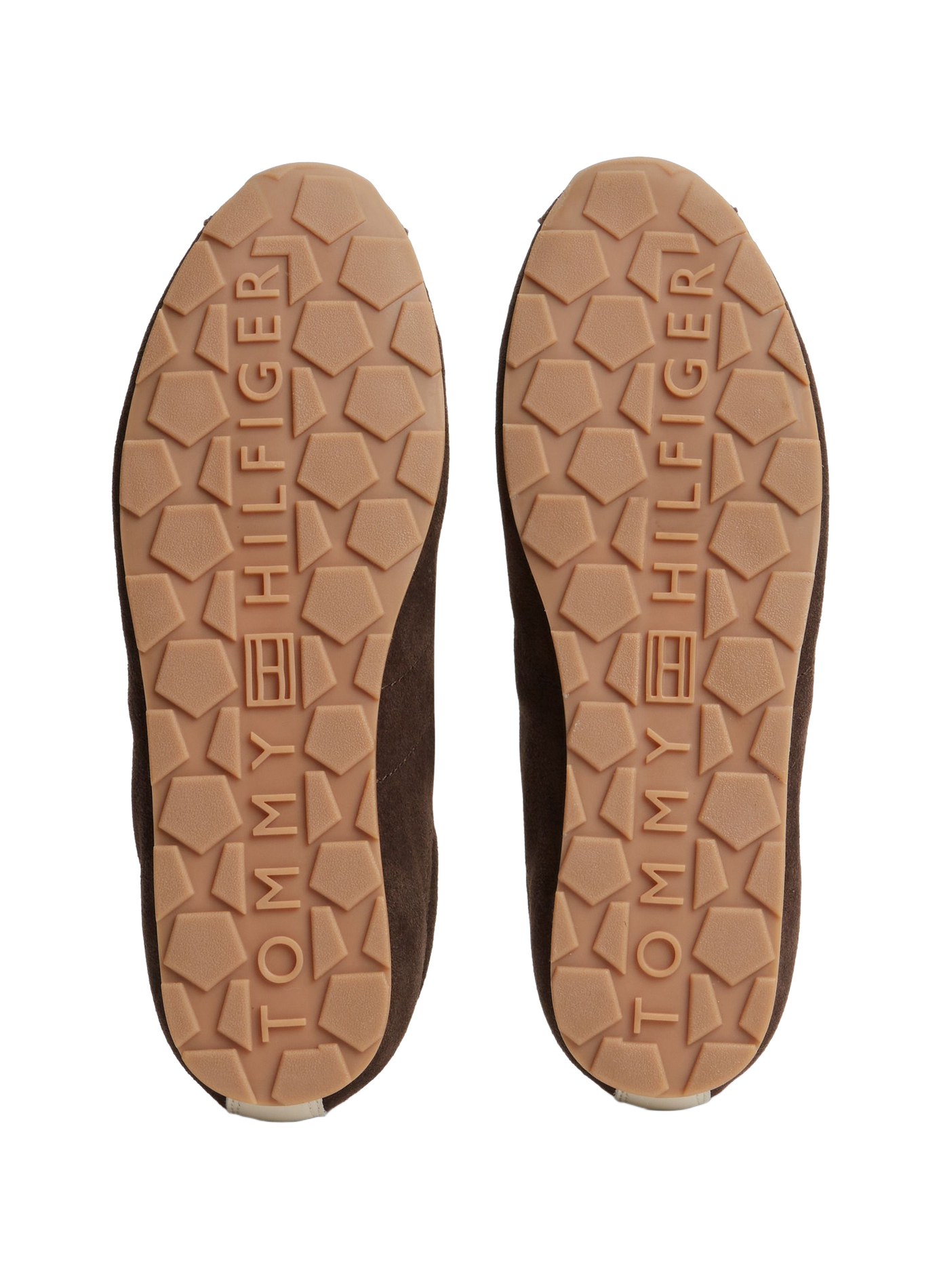 Sneaker aus Leder TOMMY HILFIGER Braun