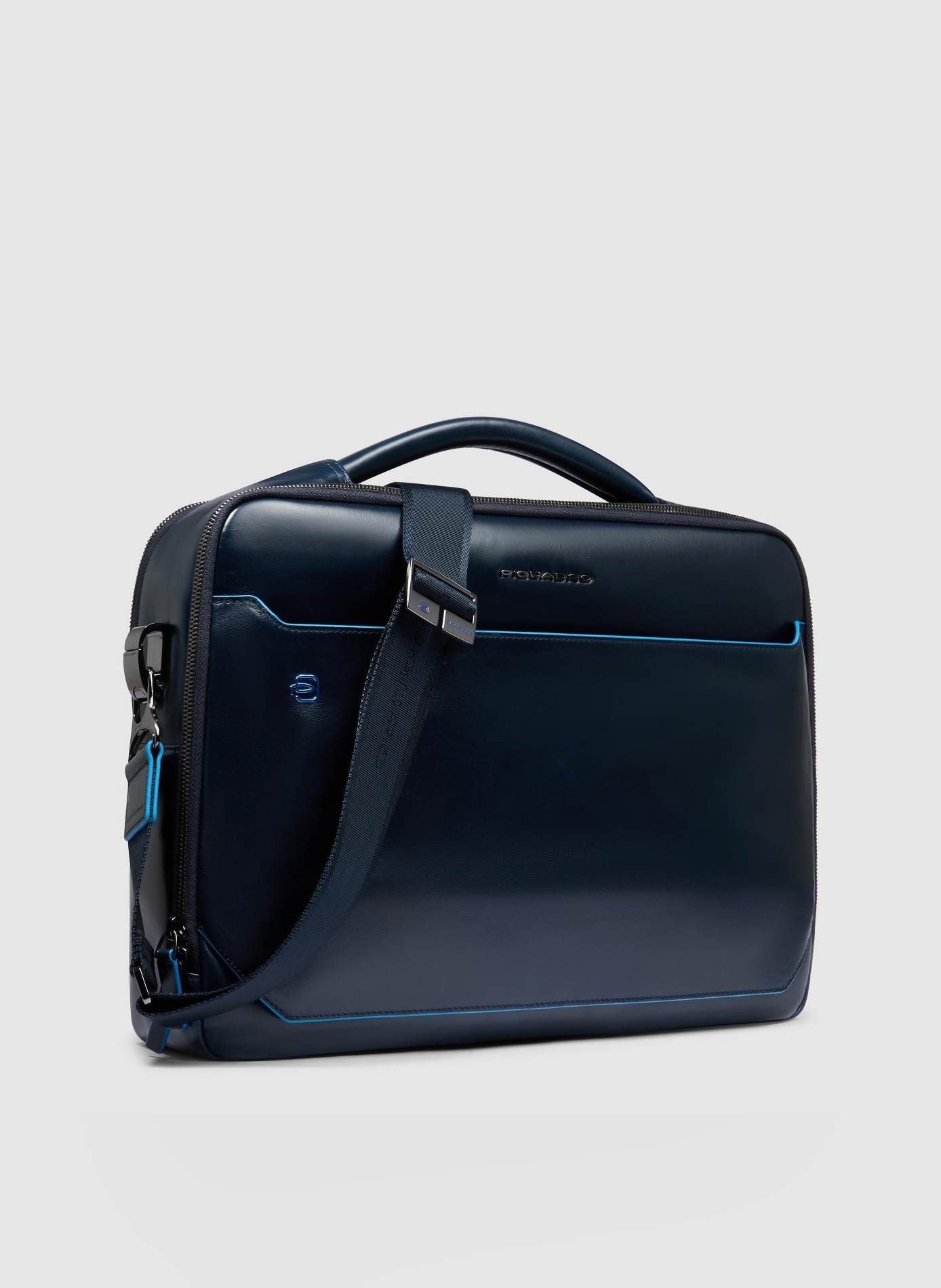 Sac à ordinateur 15,6" personnalisable PIQUADRO Bleu
