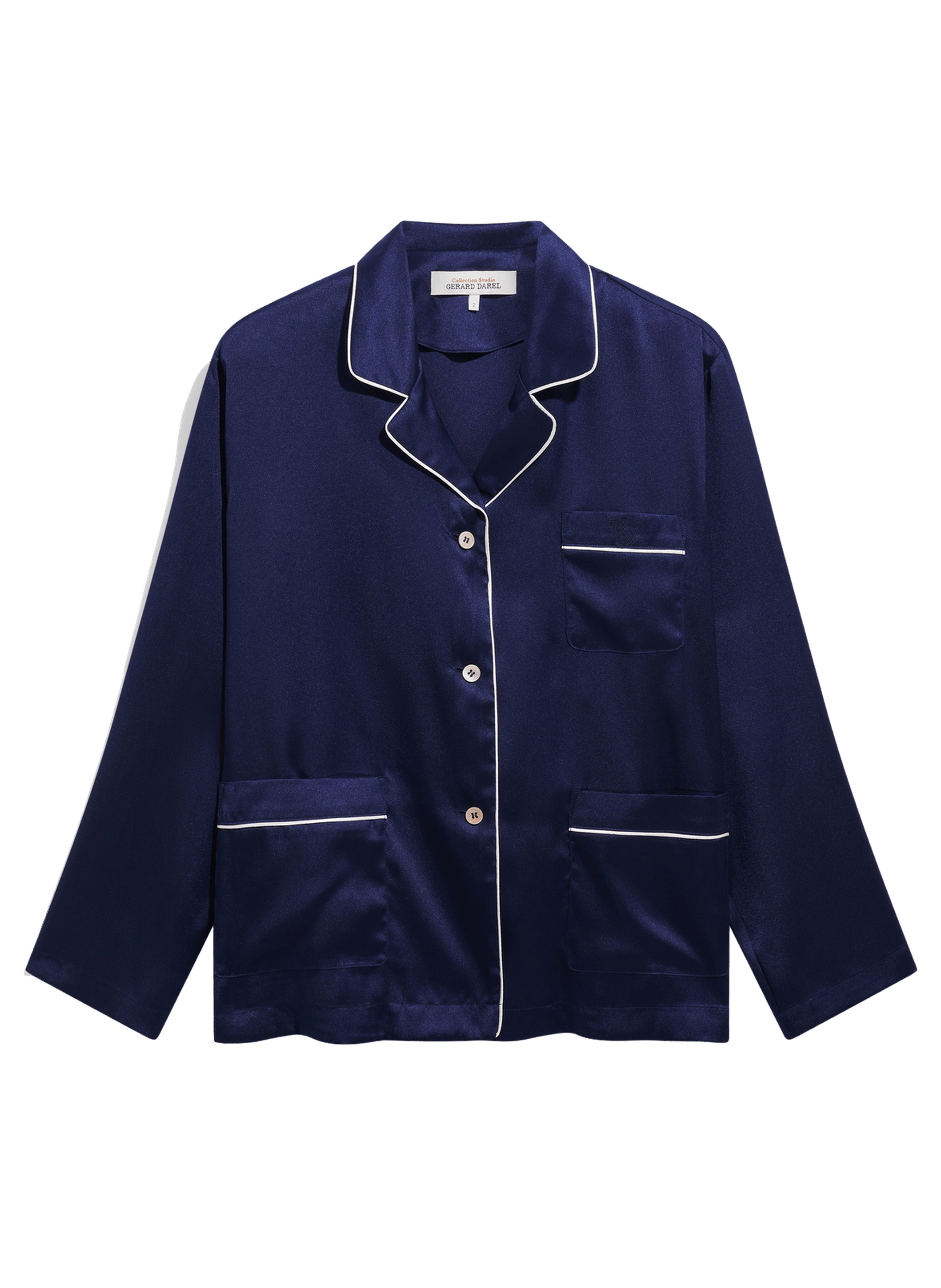 Chemise satinée - bahyalee GERARD DAREL Bleu
