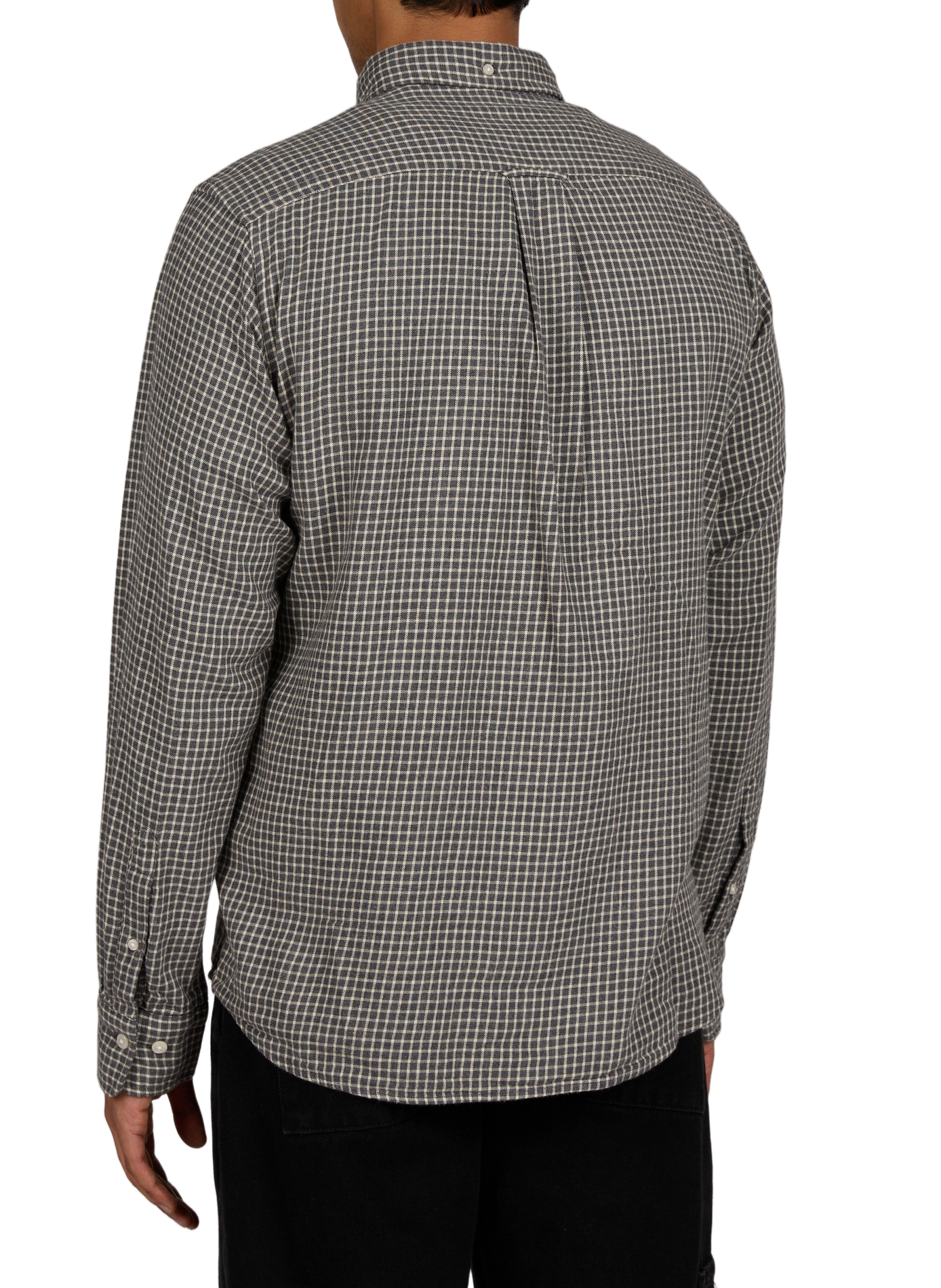Cotton Check Shirt GANT Grey