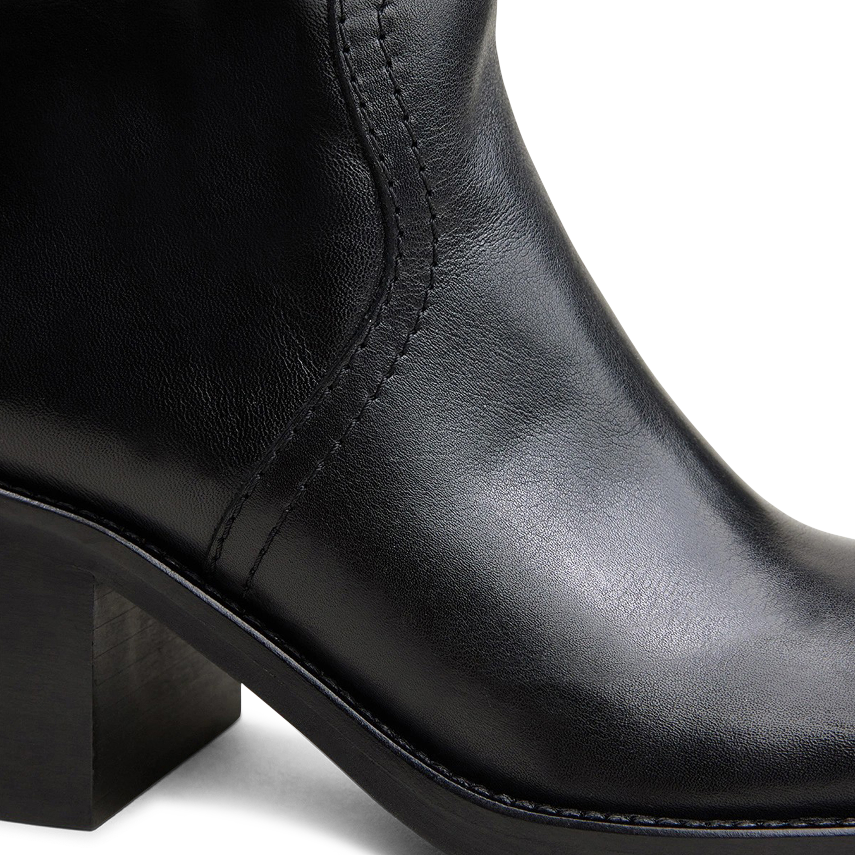 Bottines à talon en cuir divalo JONAK Noir