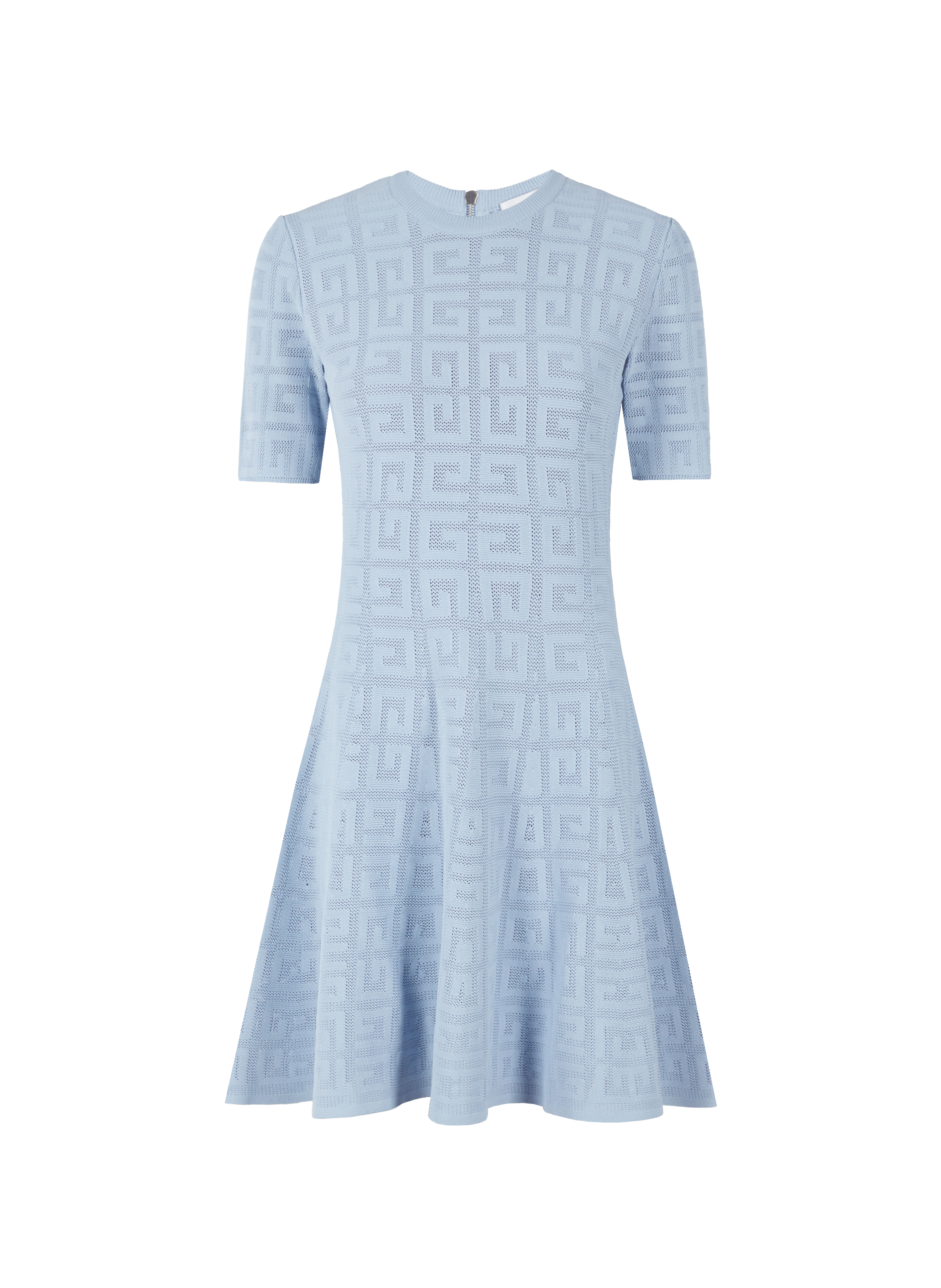 GIVENCHY Robe courte évasée  Bleu