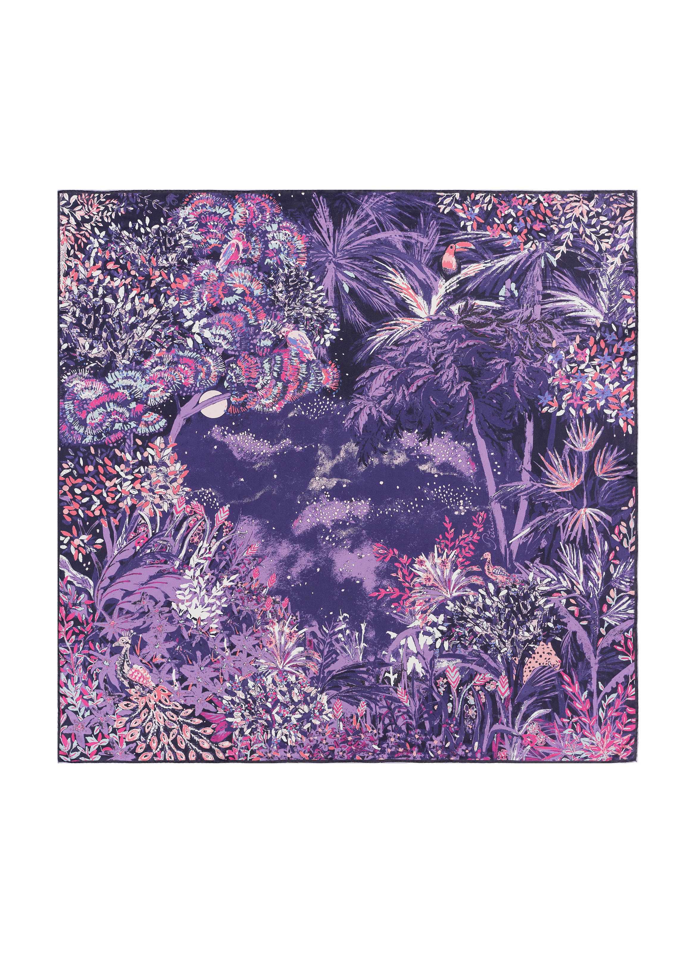 Carré de soie Idylle