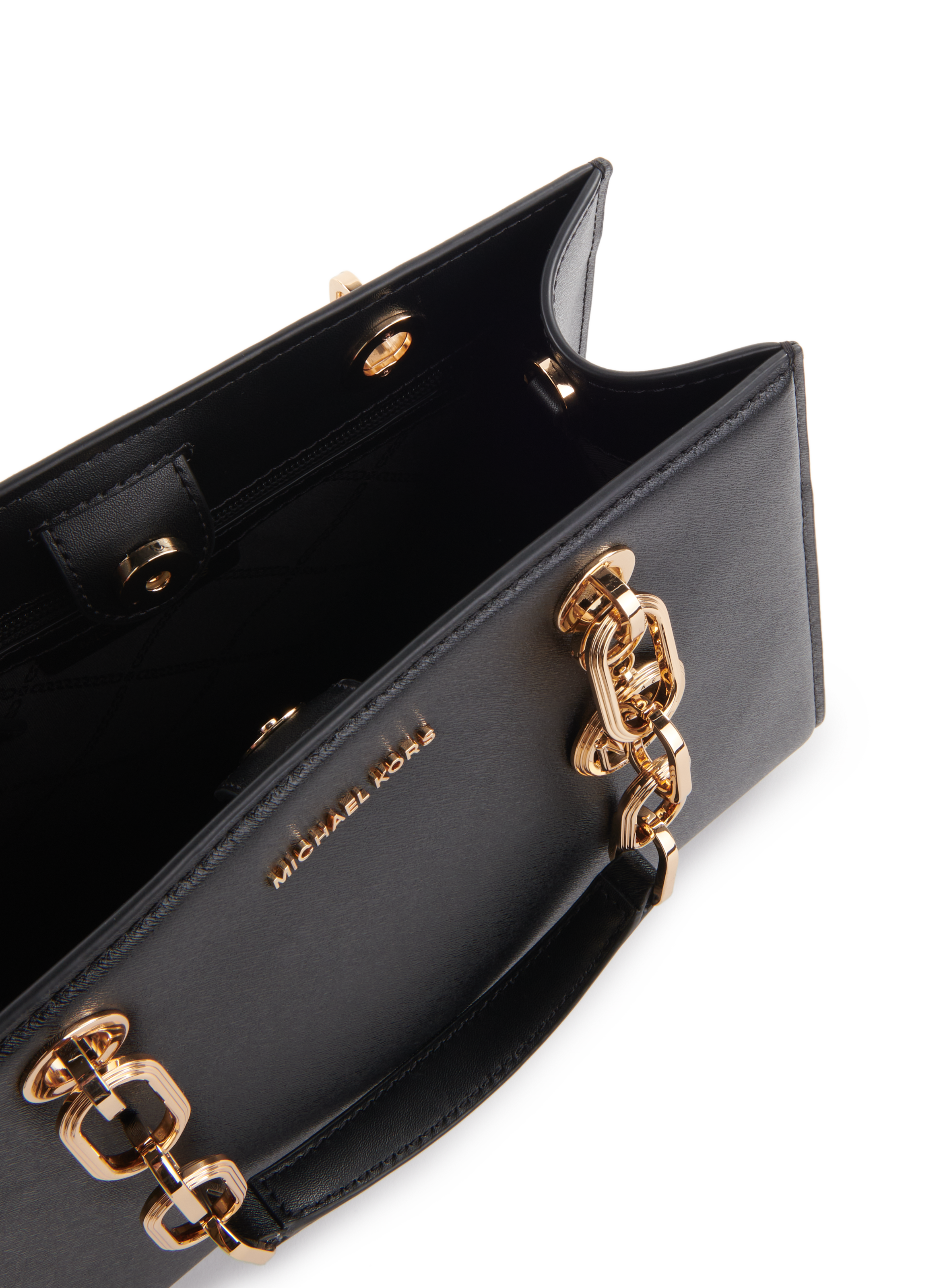 Sac à main Cynthia en cuir MICHAEL KORS Noir