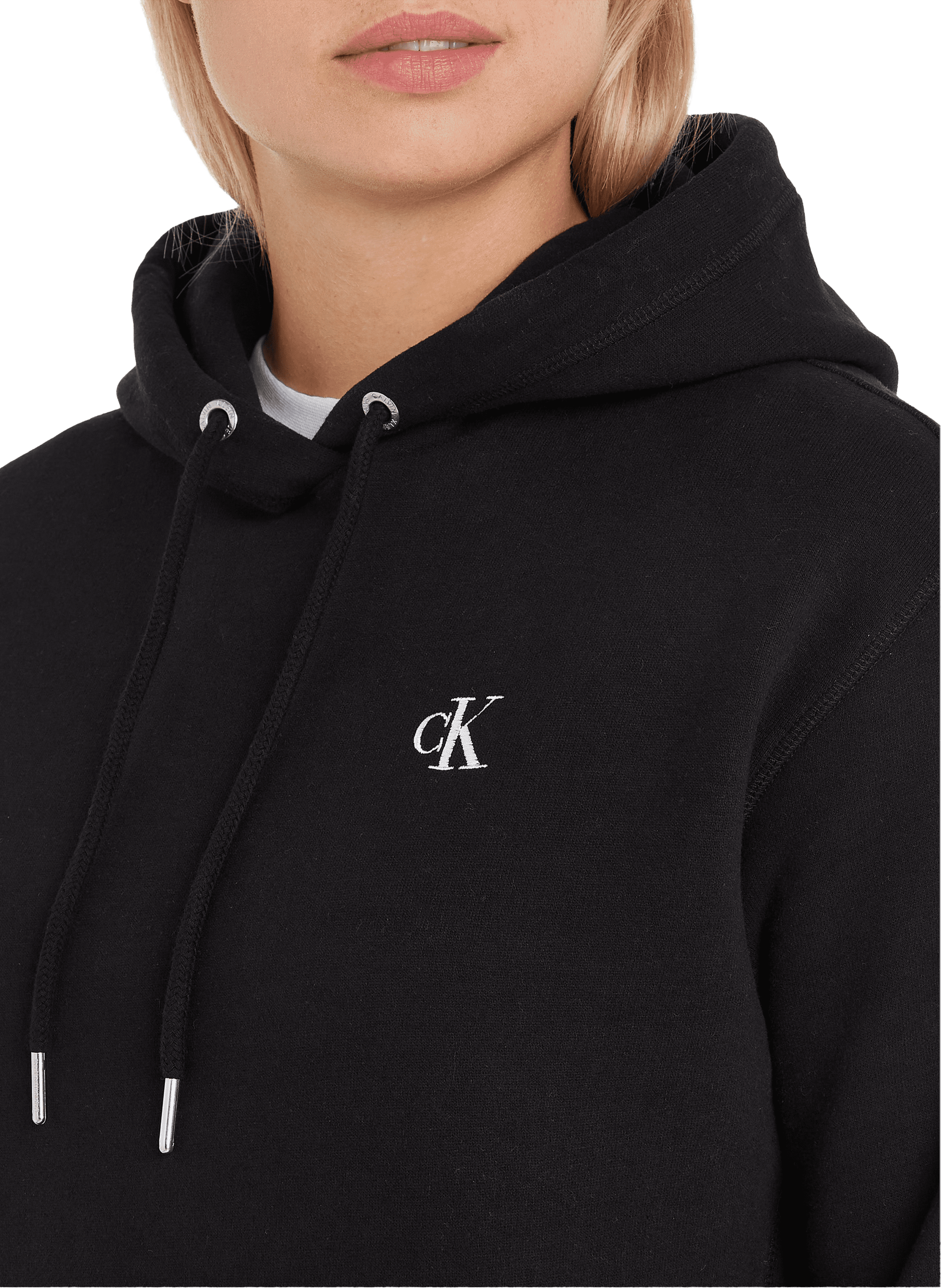 Cotton hoodie CALVIN KLEIN Black