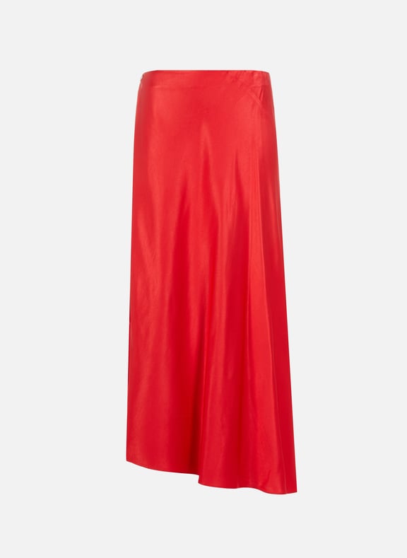 Satin-effect midi skirt SAMSOE SAMSOE Satin-effect midi skirt SAMSOE SAMSOE