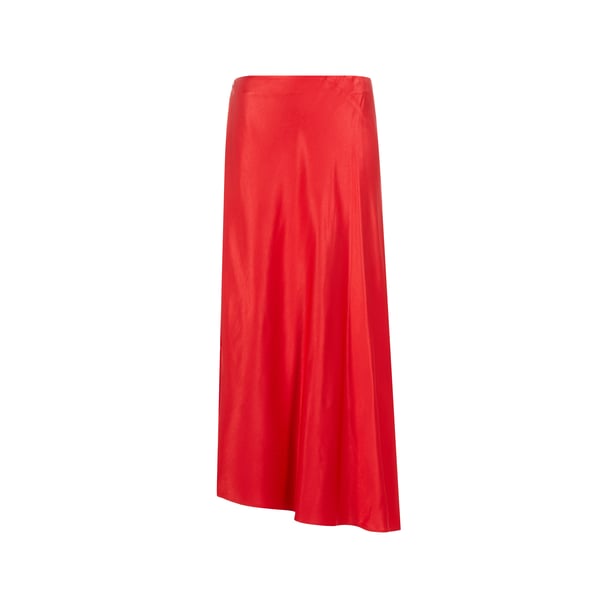 Jupe midi effet satiné Jupe midi effet satiné