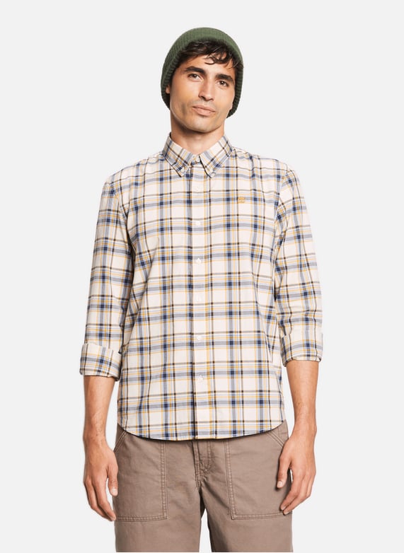 Checked shirt timberland men printemps