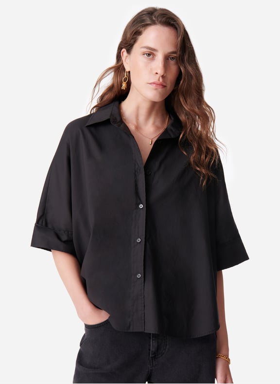 Chemise bobby Noir by VANESSA BRUNO VANESSA BRUNO Chemise bobby Noir