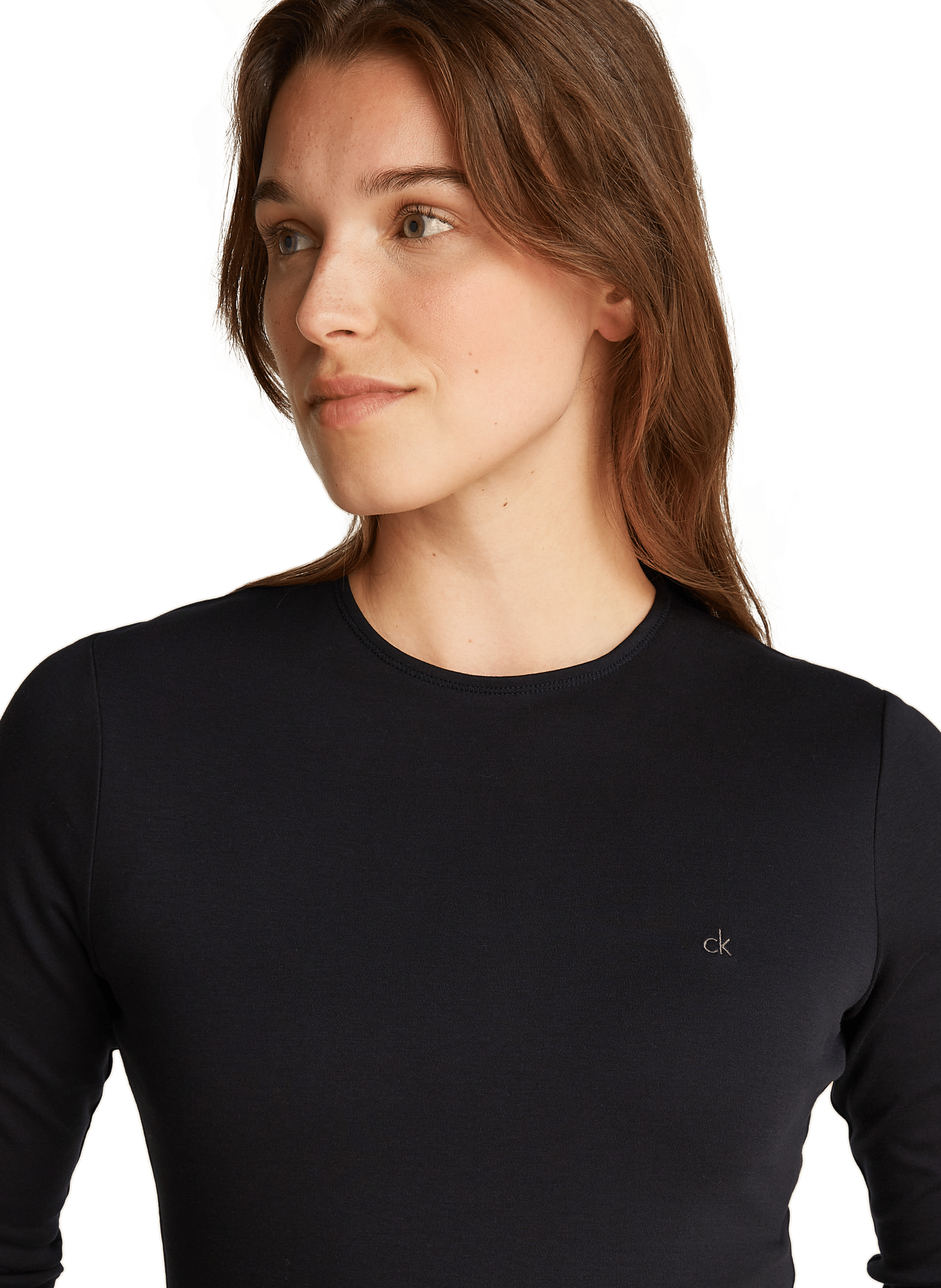 T-shirt manches longues CALVIN KLEIN Noir