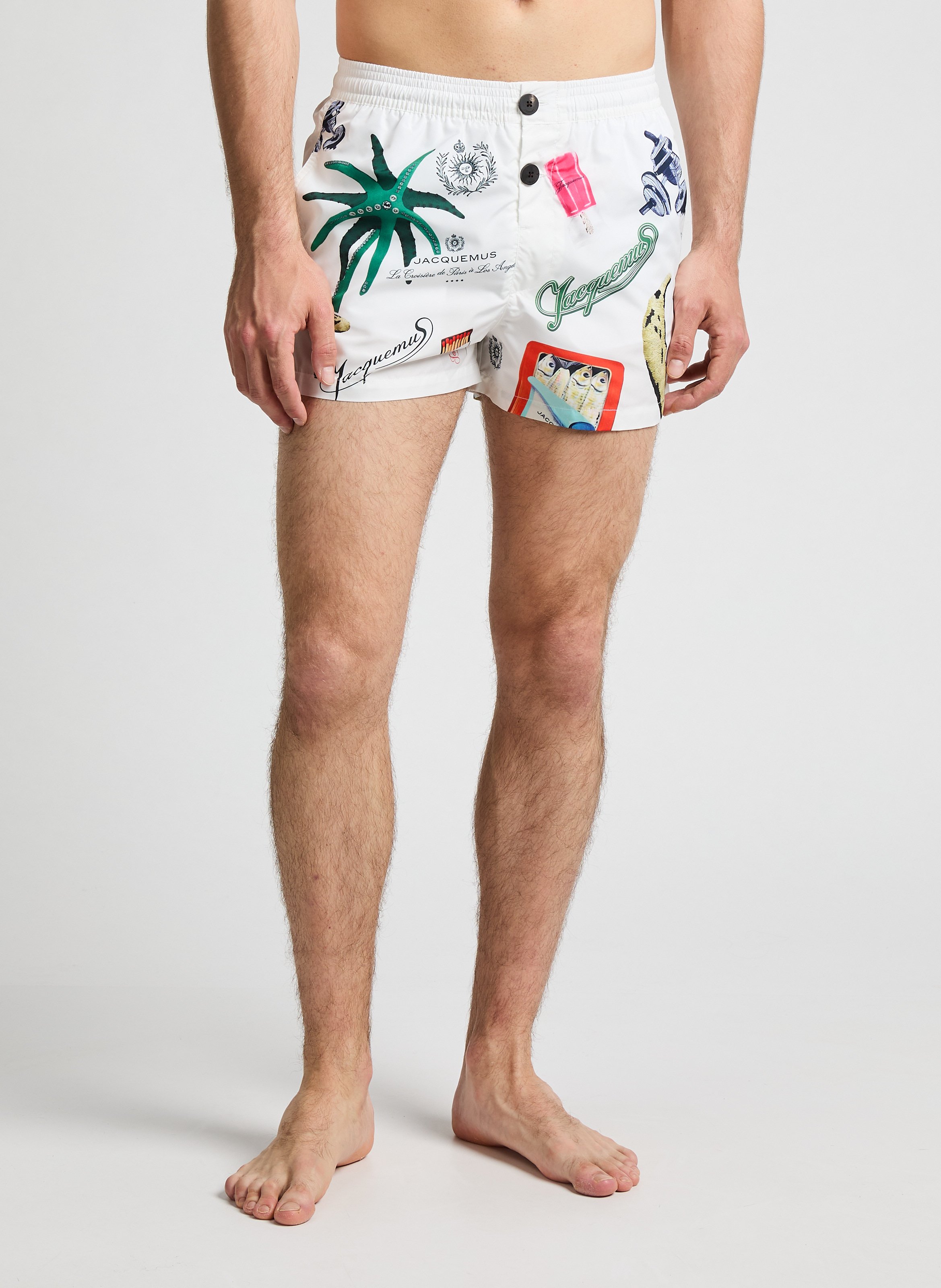 Patterned swim shorts JACQUEMUS Multicolour
