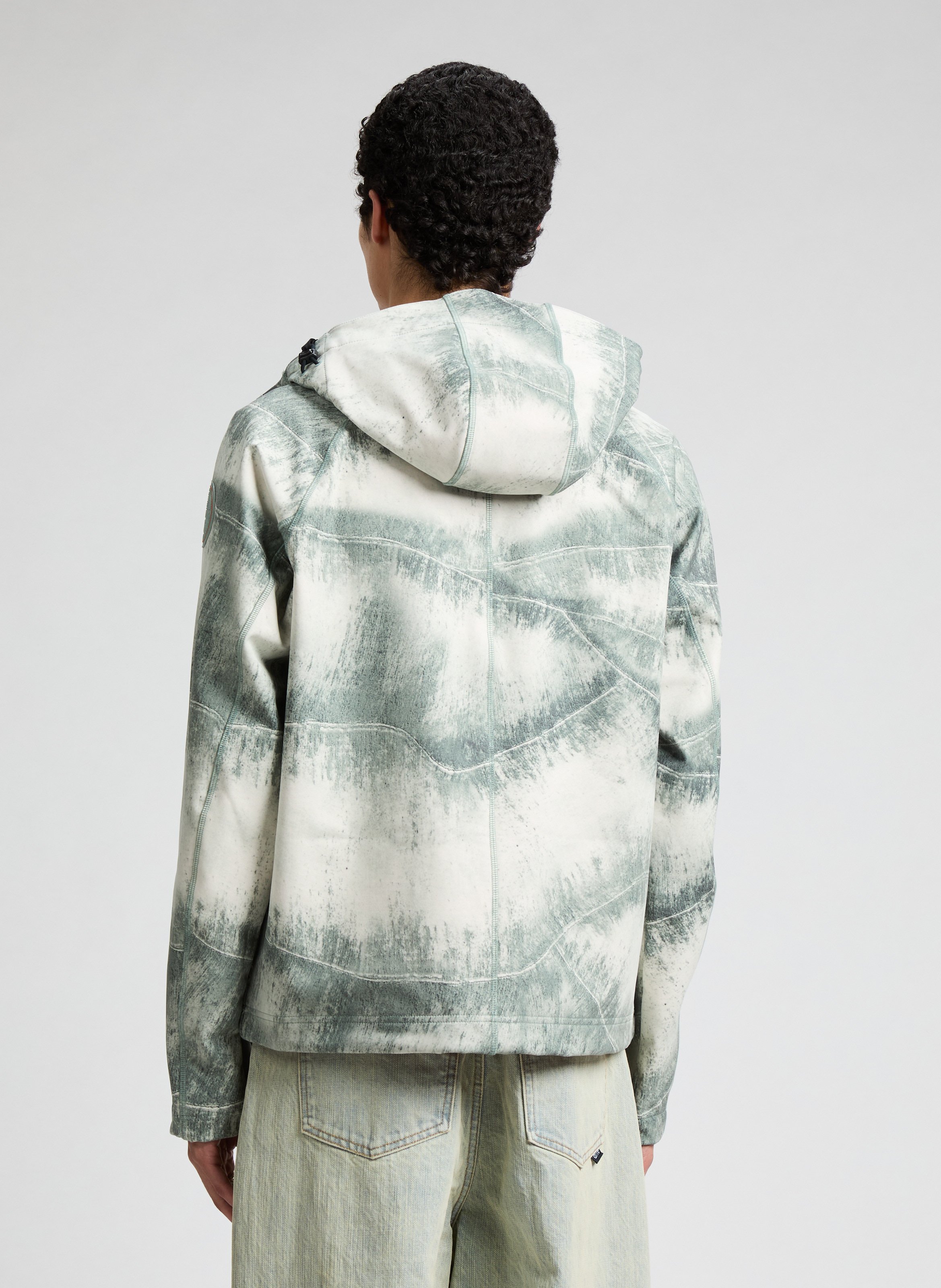 Veste d'extérieur à imprimé  Multicolore