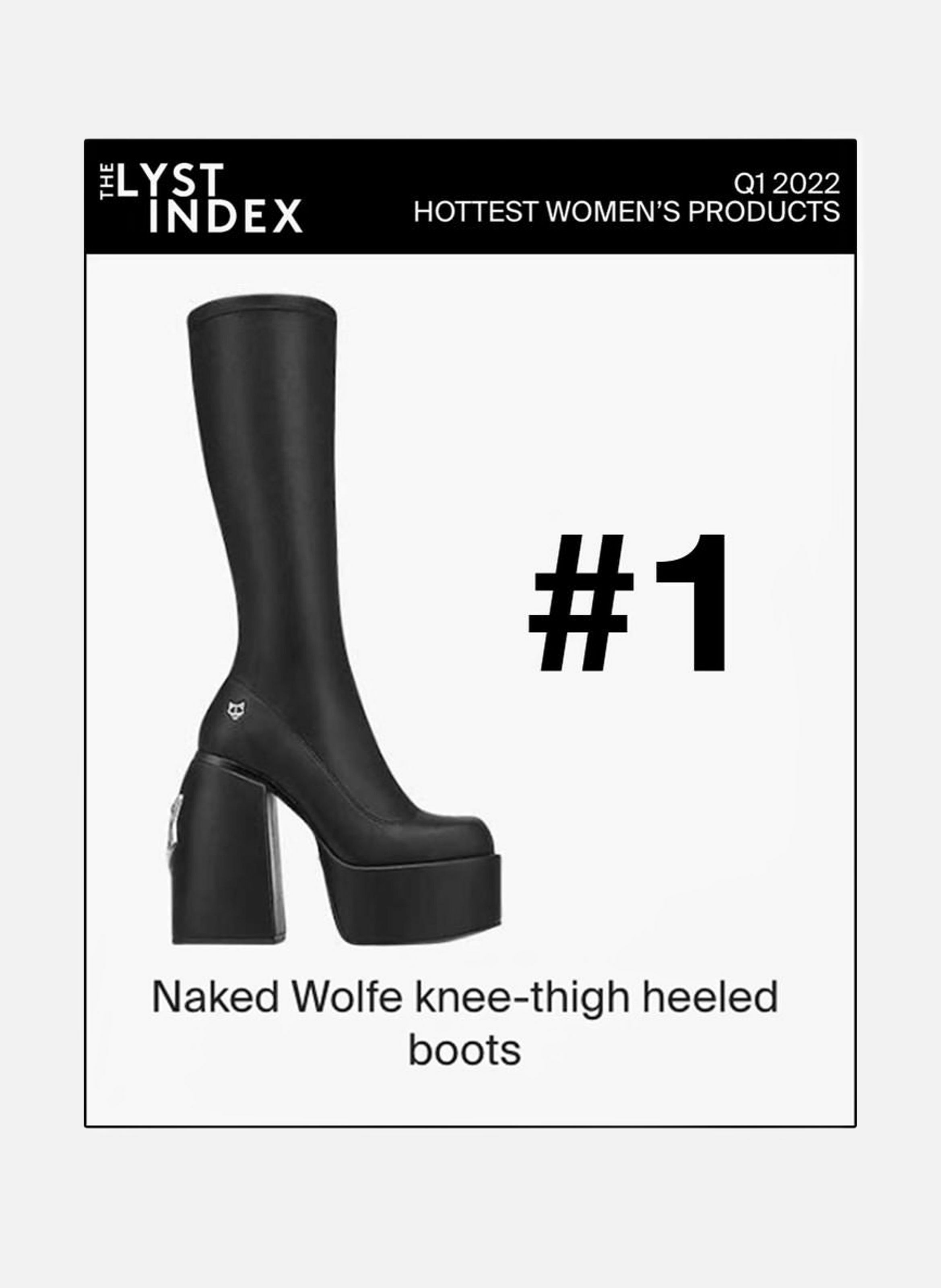Bottes spice NAKED WOLFE Noir