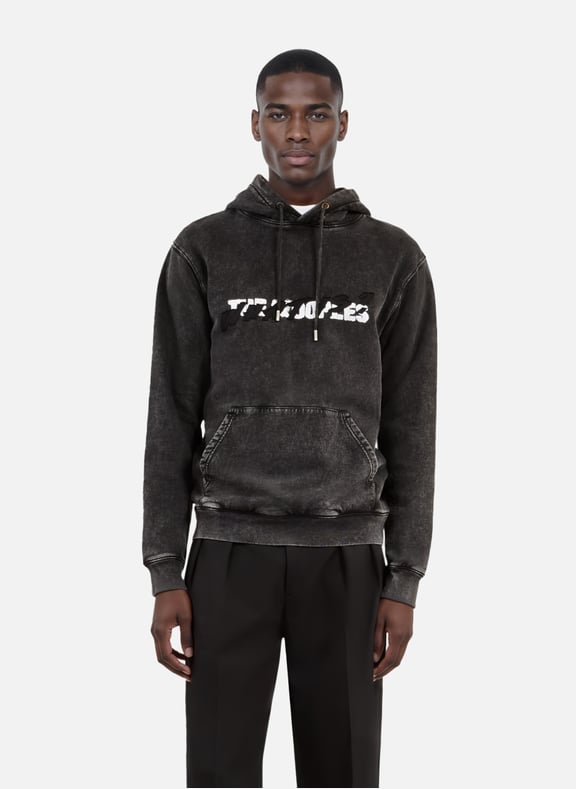 Sweatshirt à capuche what is Noir by THE KOOPLES THE KOOPLES Sweatshirt à capuche what is Noir