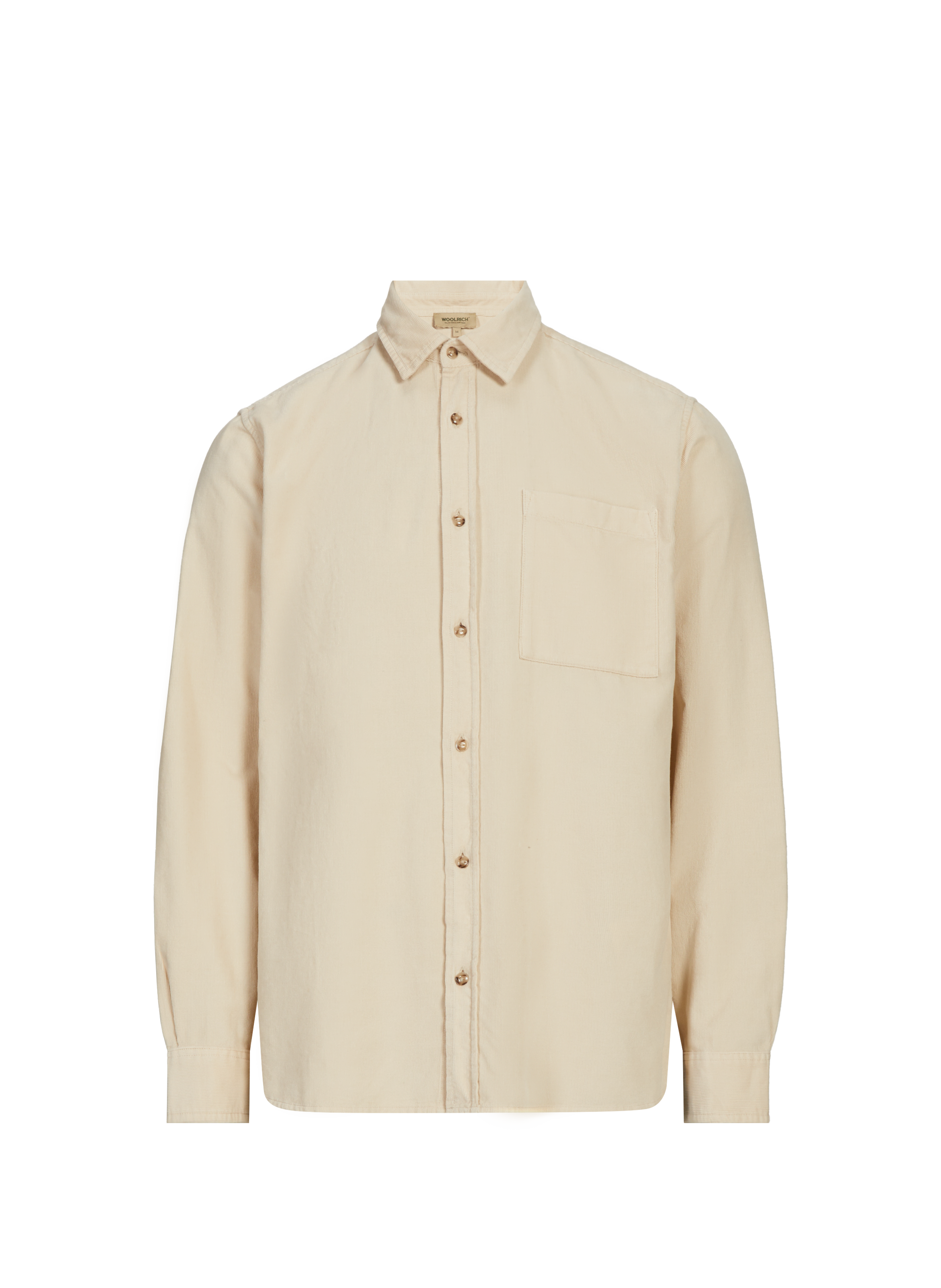 WOOLRICH Chemise en velours côtelé  Beige