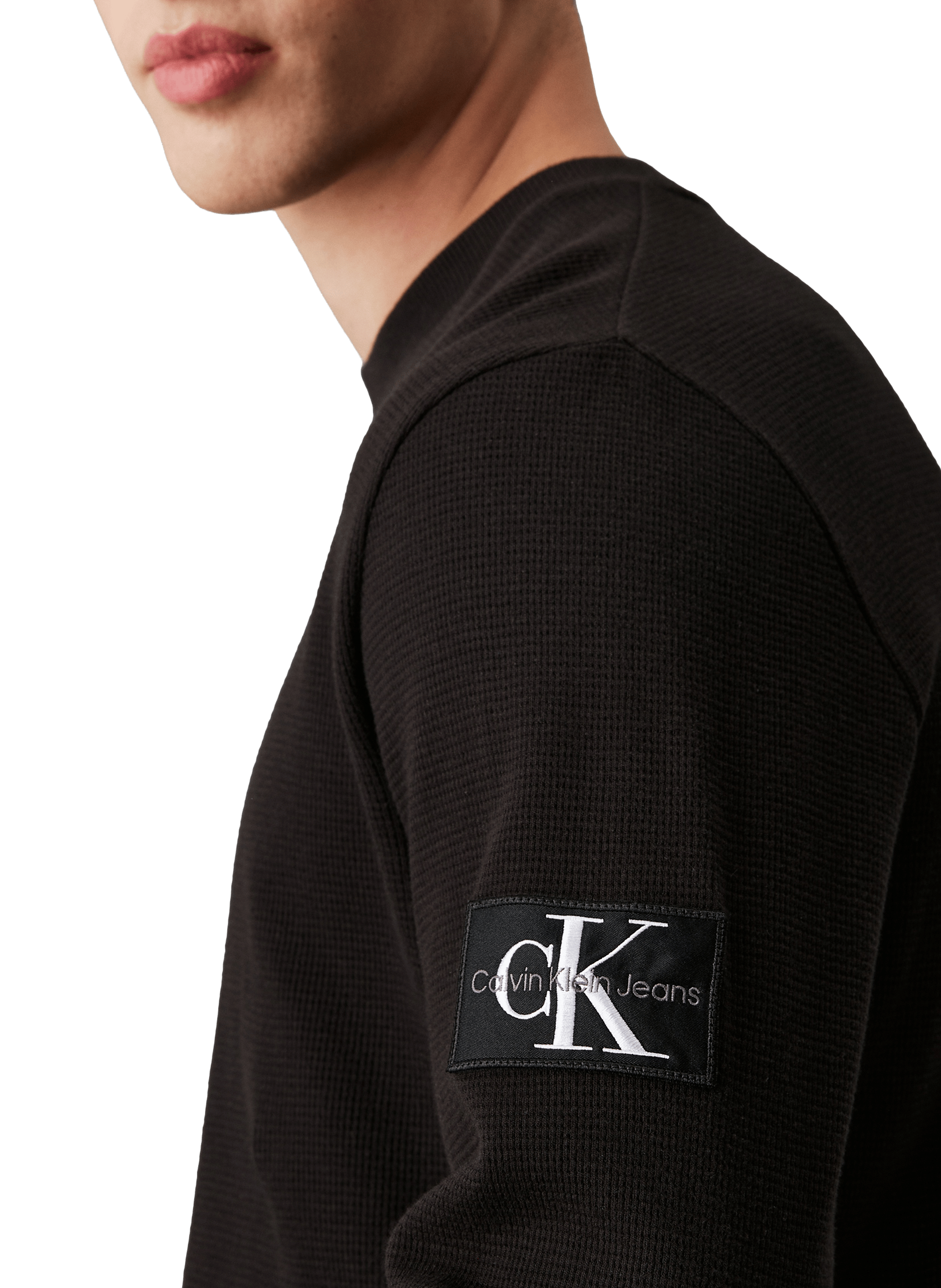 Cotton sweatshirt CALVIN KLEIN Black
