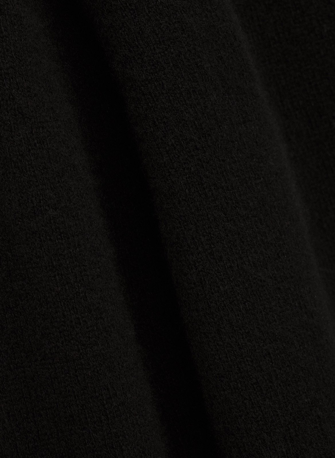 Robe courte col rond en laine cheima BA&SH Noir