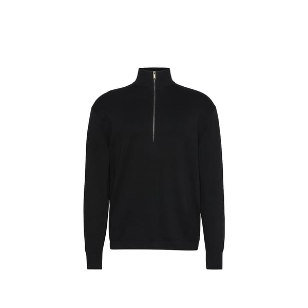 Calvin Pull col montant zippé en coton