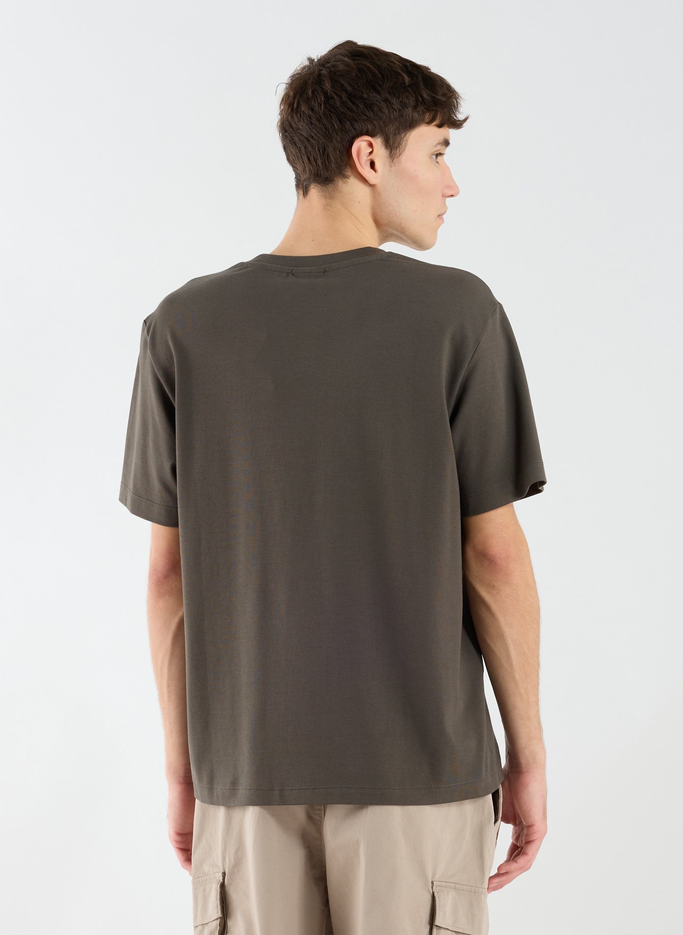 Classic Cotton T-Shirt CALVIN KLEIN Khaki