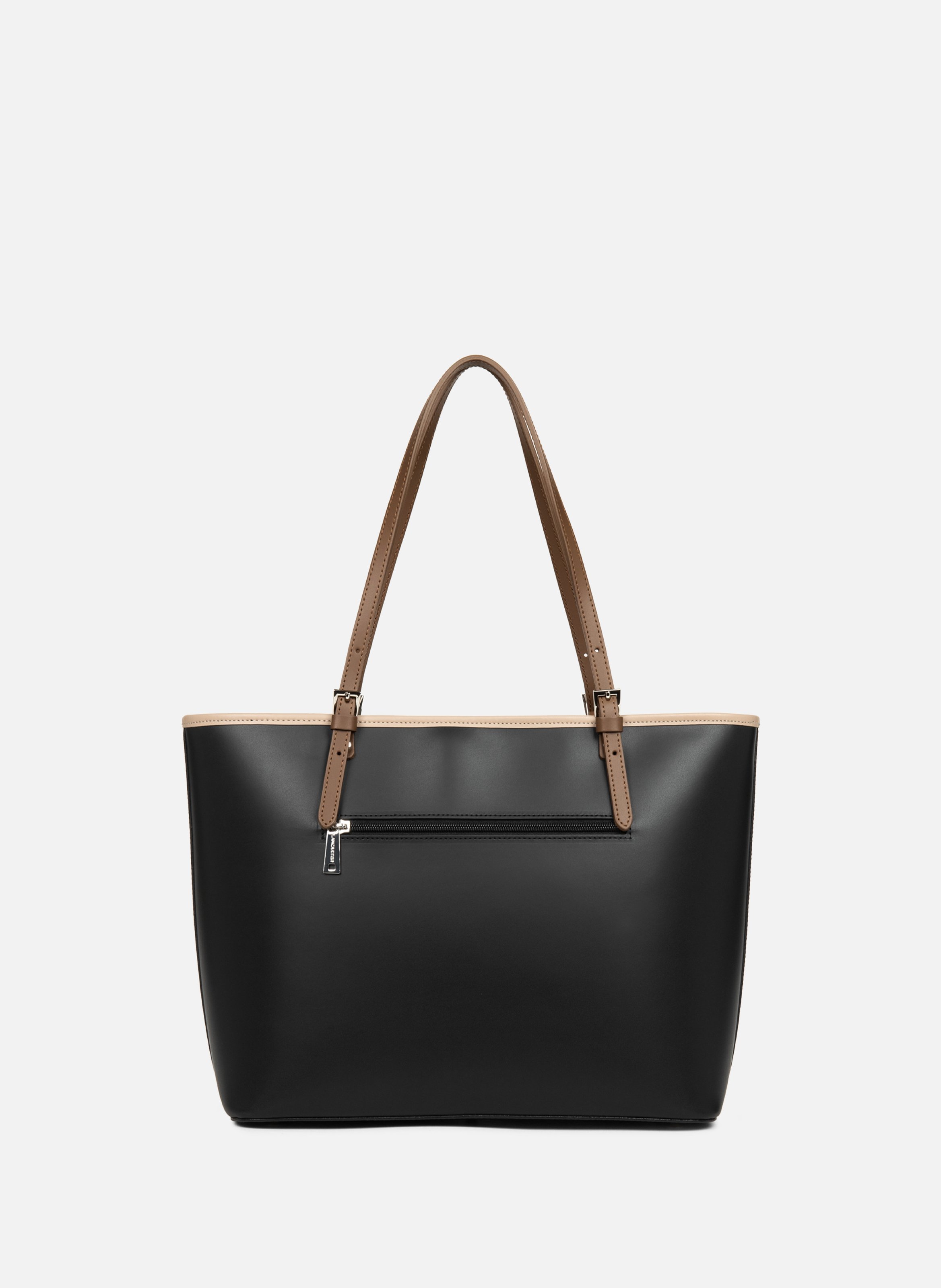 Large tote bag - Smooth LANCASTER Black