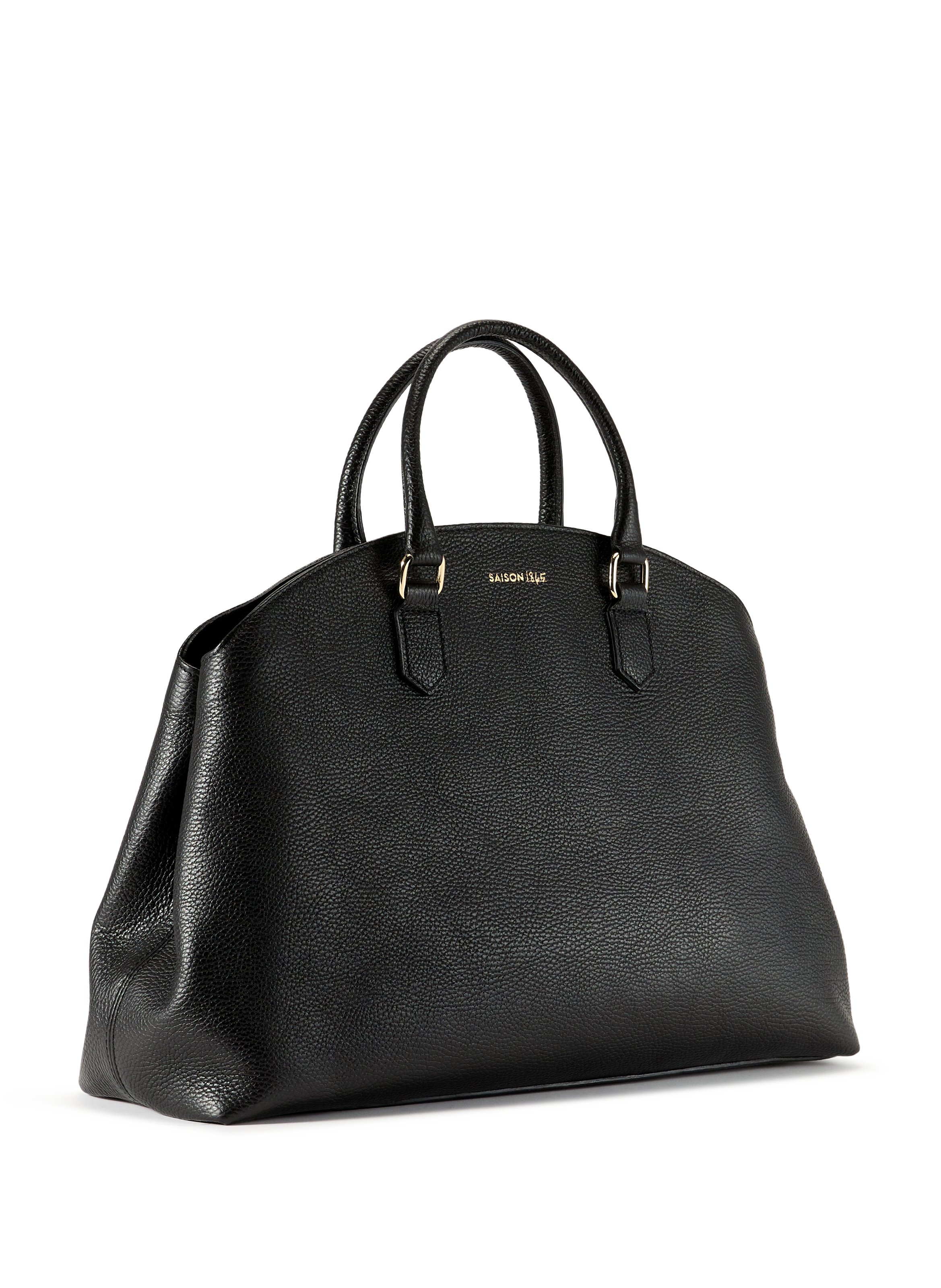 Sac à main Hadrien en cuir grainé SAISON 1865 Noir