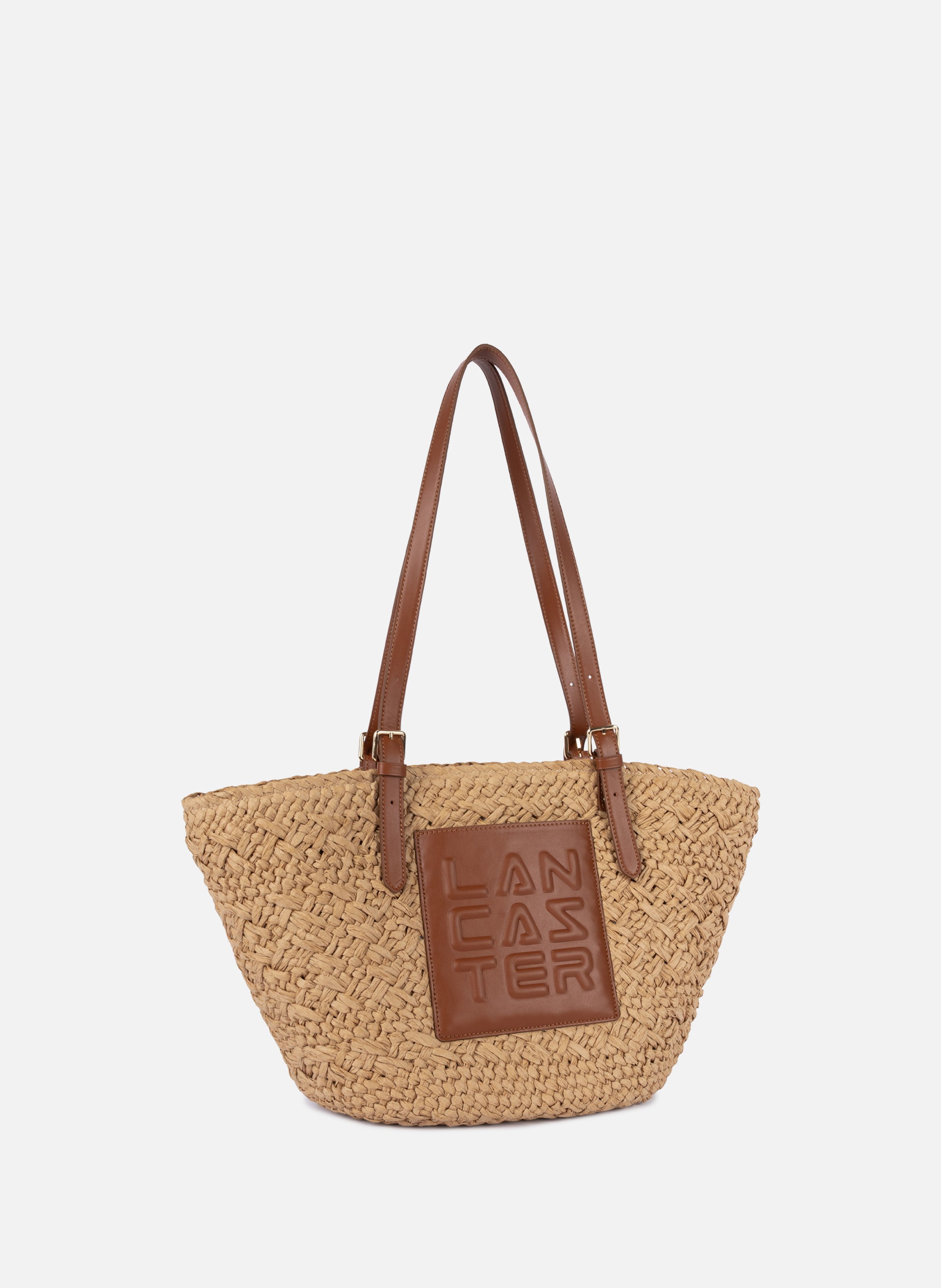 Sac cabas épaule - le panier LANCASTER Marron
