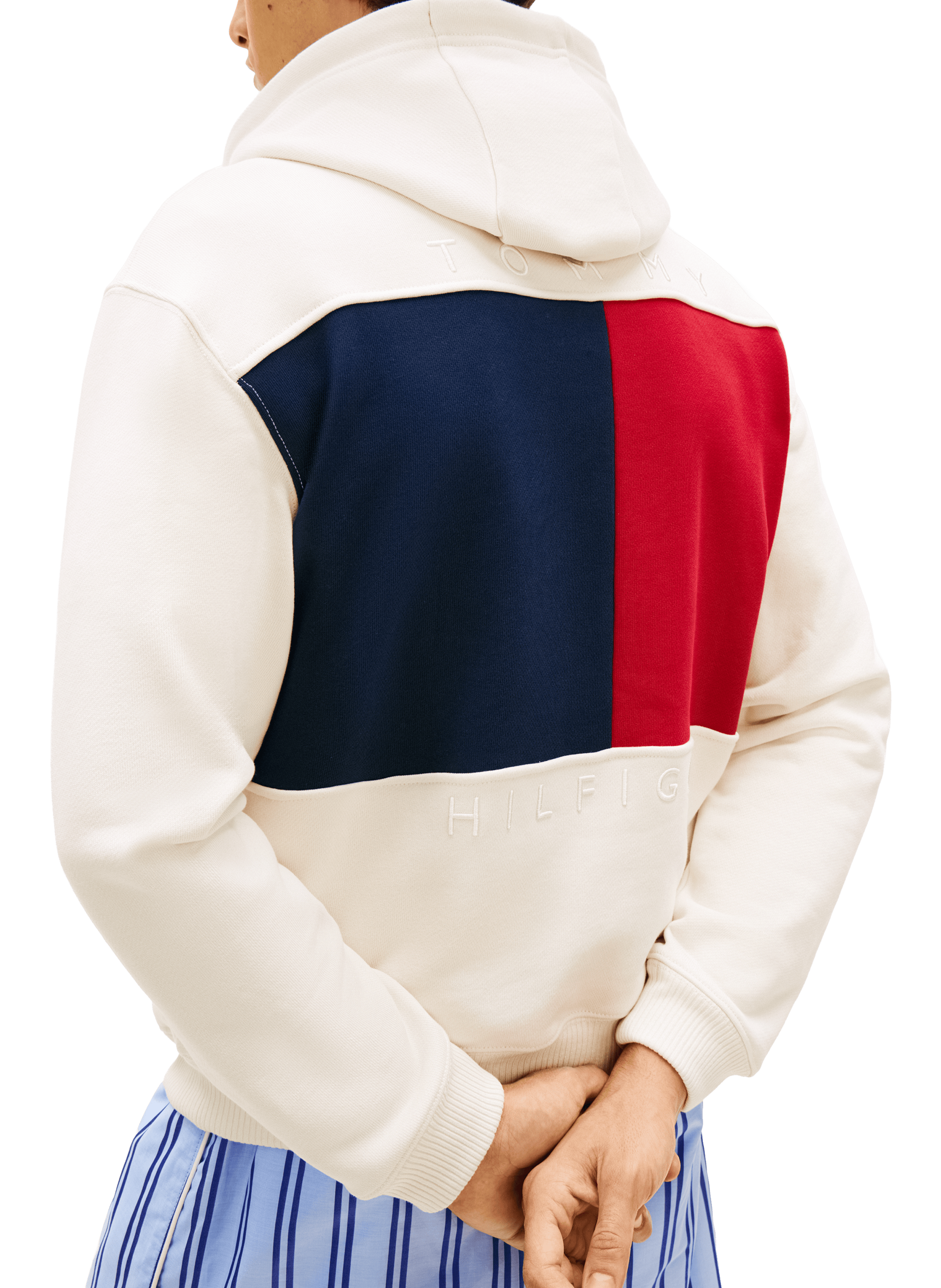 Cotton Hooded Sweatshirt TOMMY HILFIGER Beige