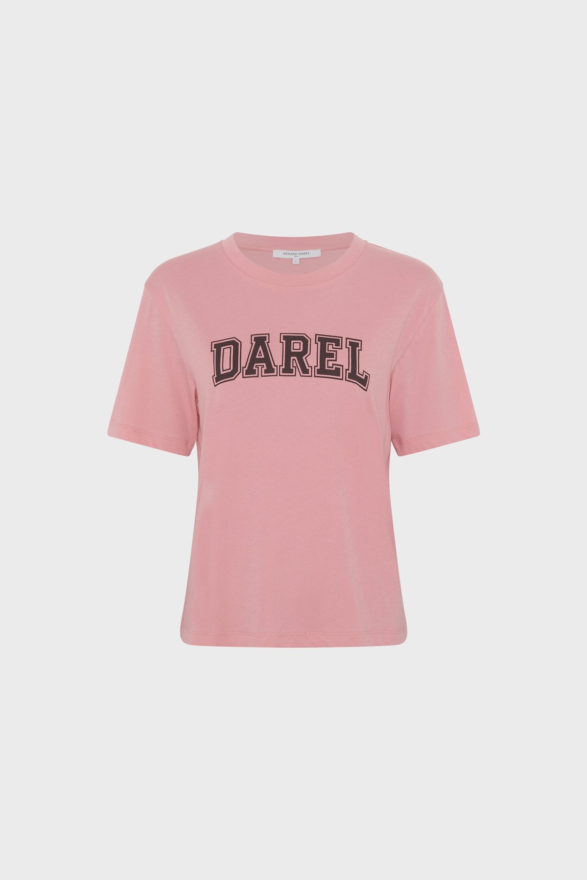 T-shirt en coton à inscription - melly GERARD DAREL Rose