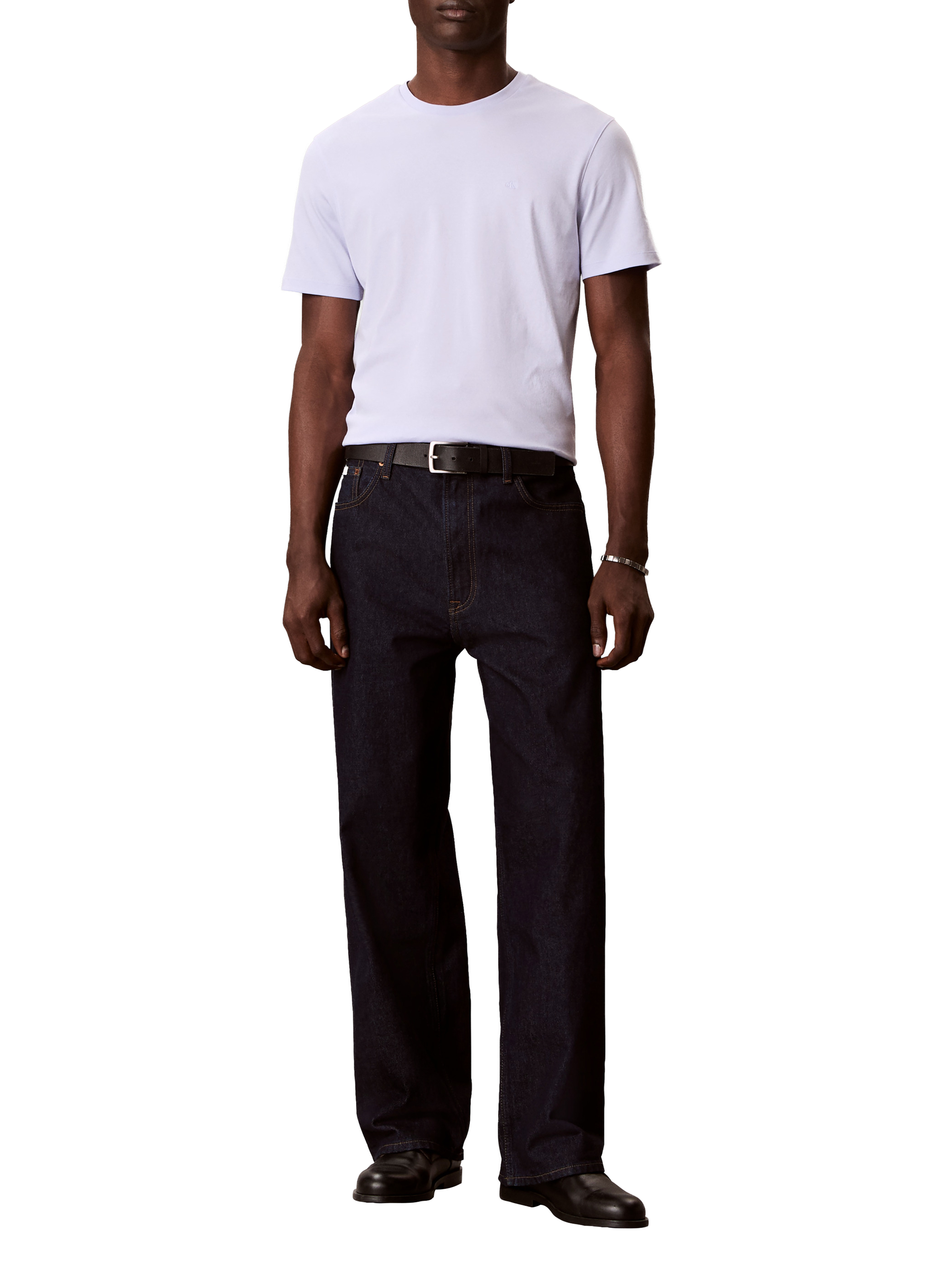 Classic Cotton T-Shirt CALVIN KLEIN Blue