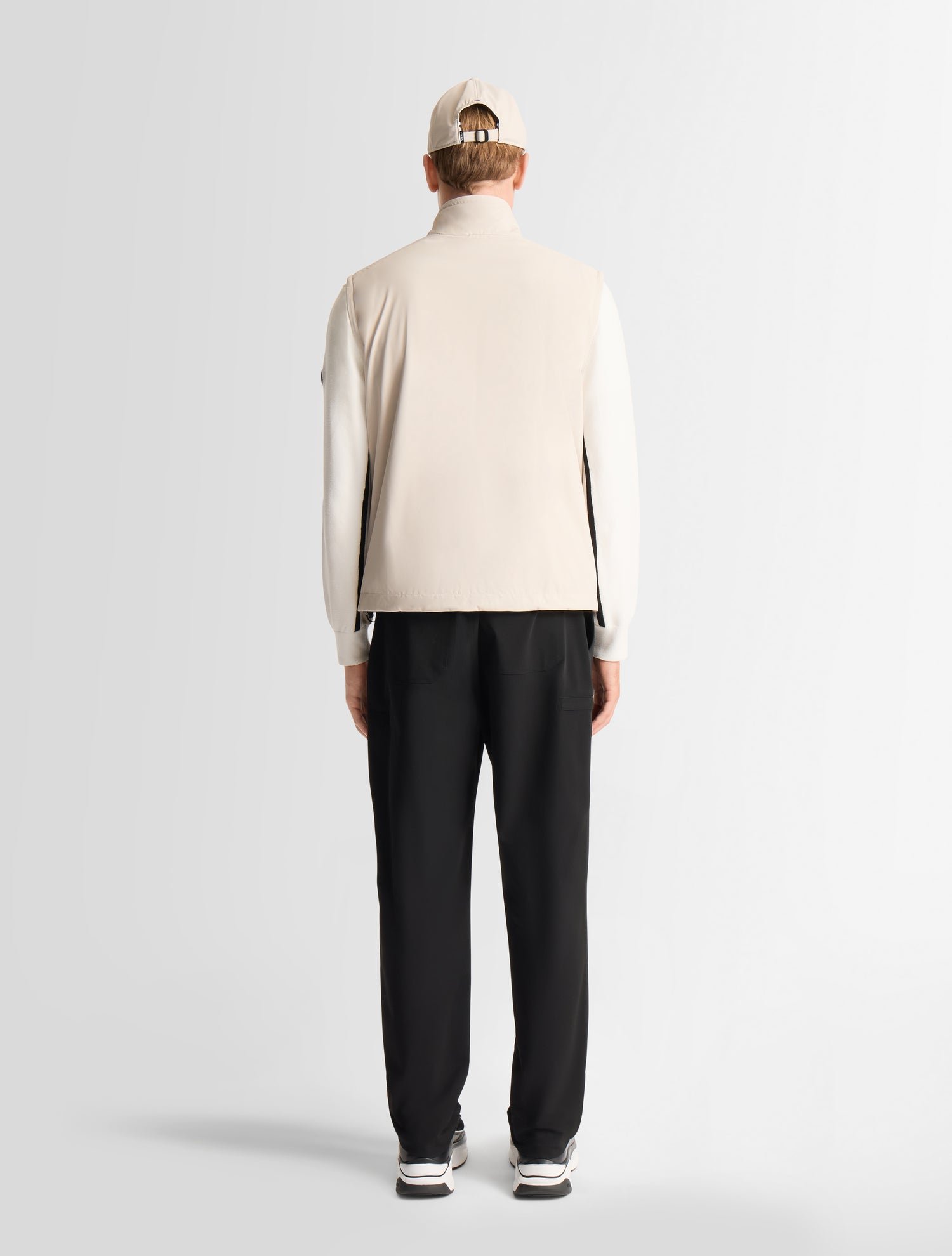 Veste sans manches latma col montant coupe regular FUSALP Blanc