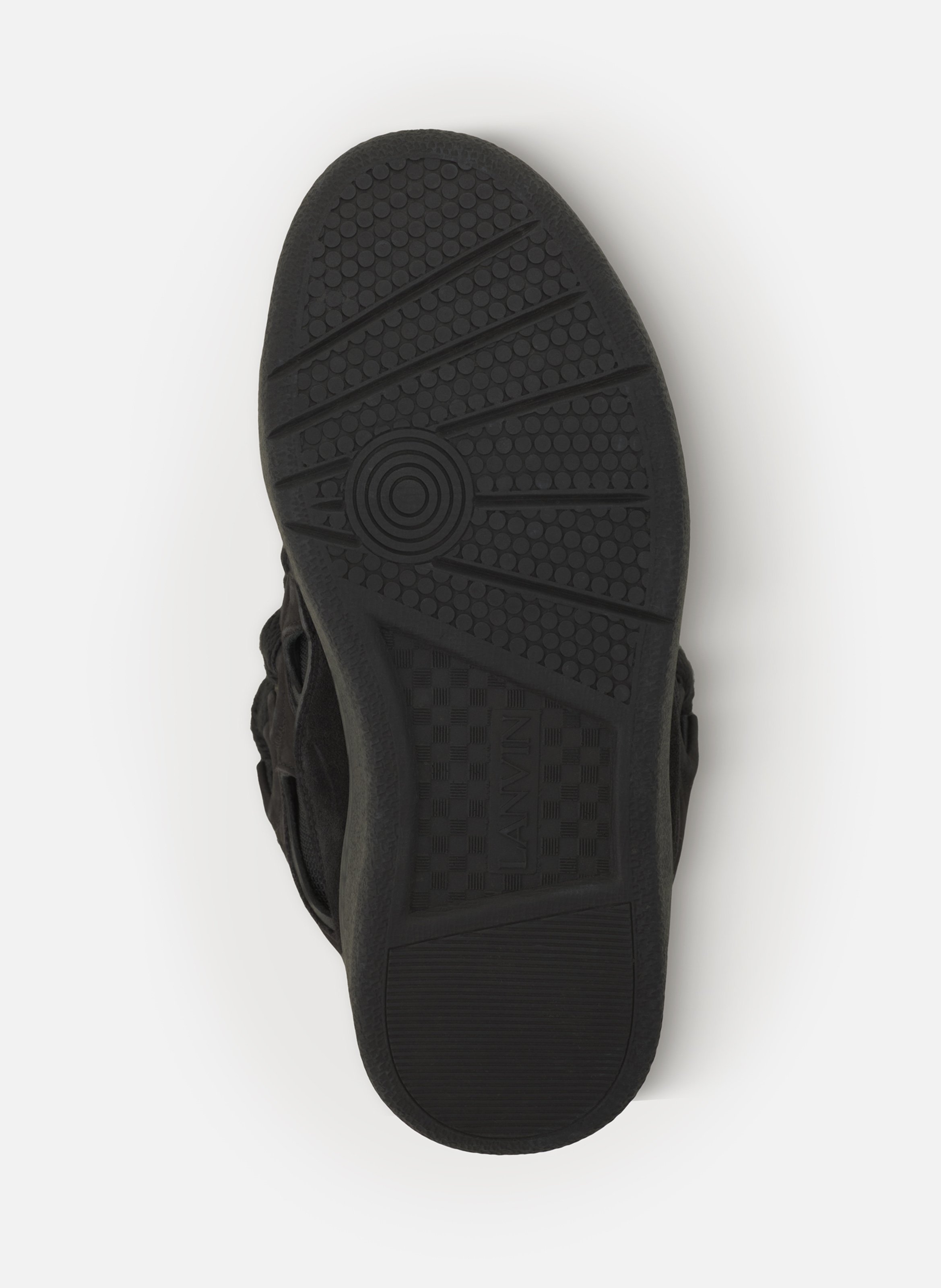 Sneakers curb en cuir LANVIN Noir