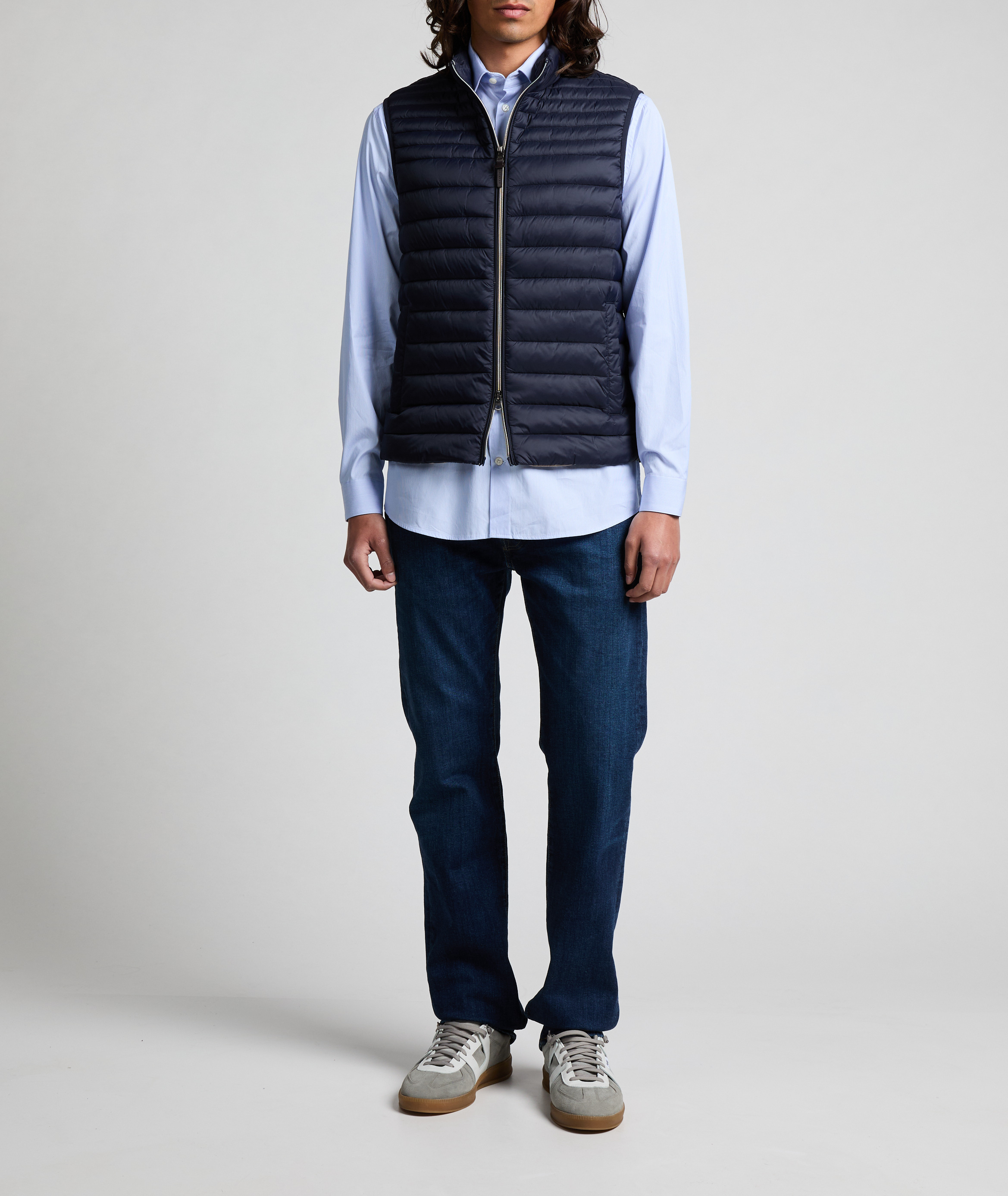 Down gilet HACKETT Blue