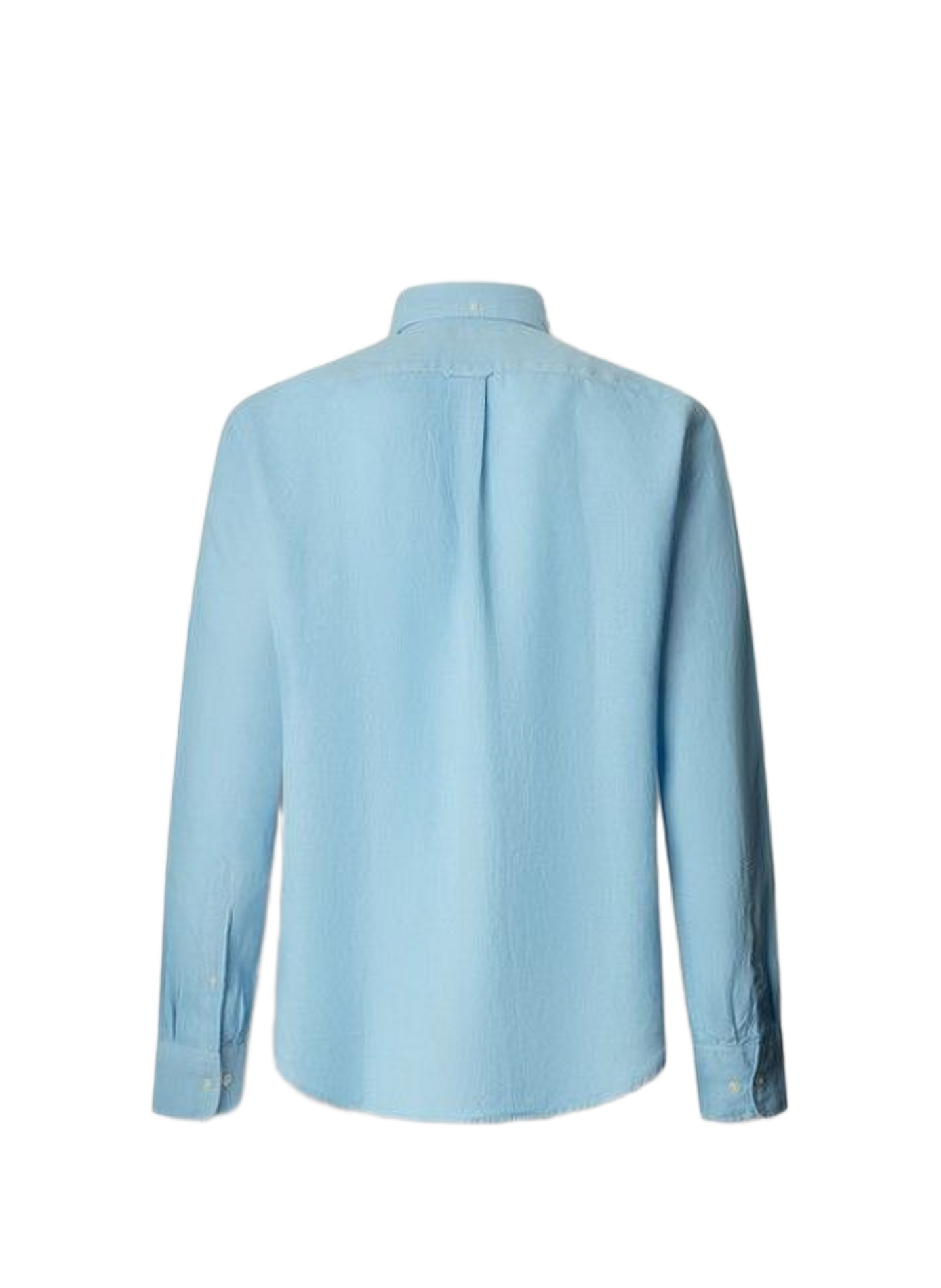 Chemise col américain en lin FACONNABLE Bleu