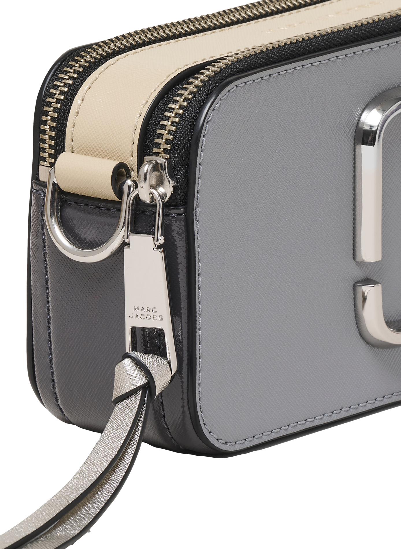 Sac The Colorblock Chain Snapshot en cuir MARC JACOBS Multicolour