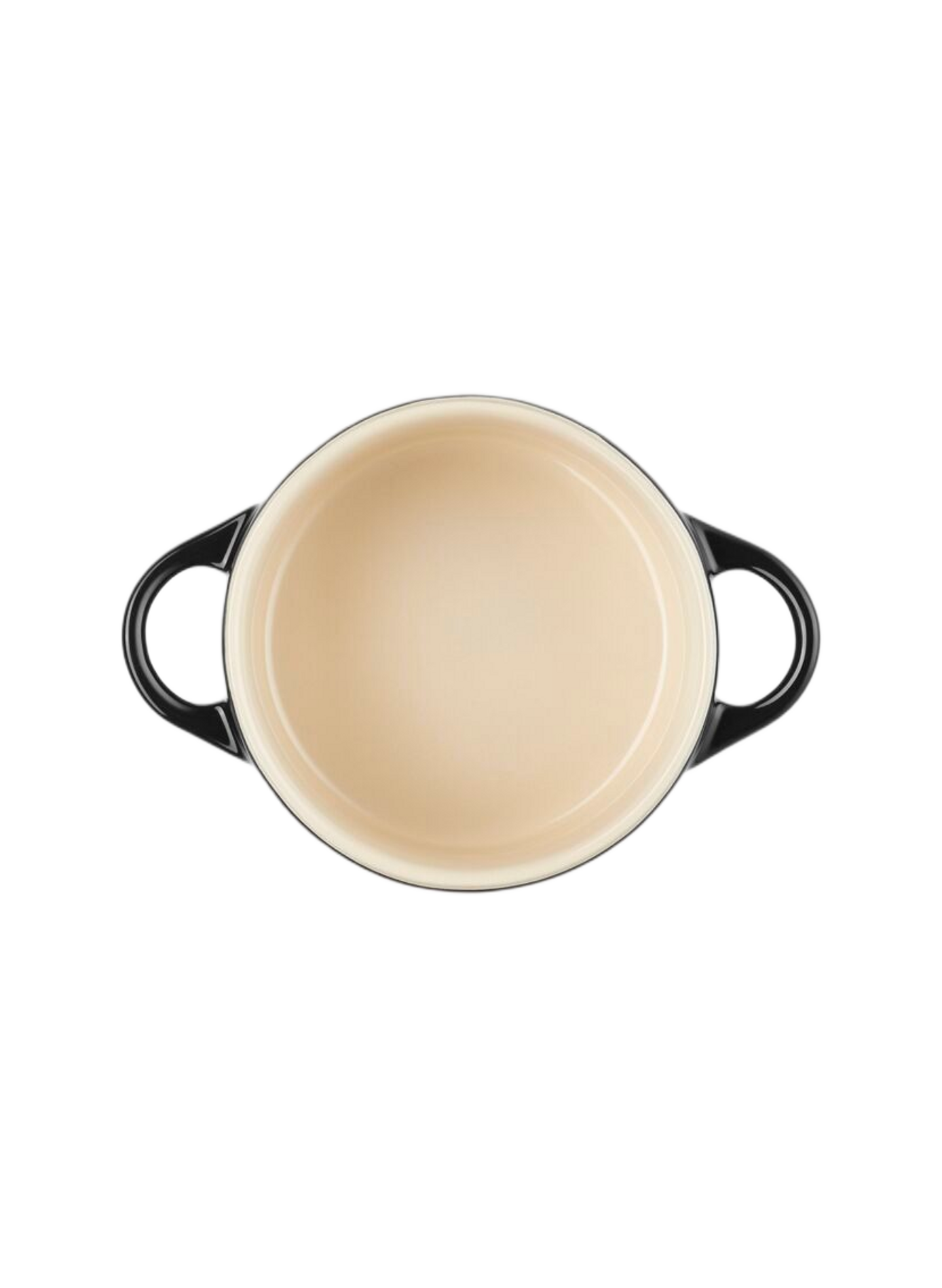Mini-Kochtopf aus Keramik LE CREUSET Schwarz