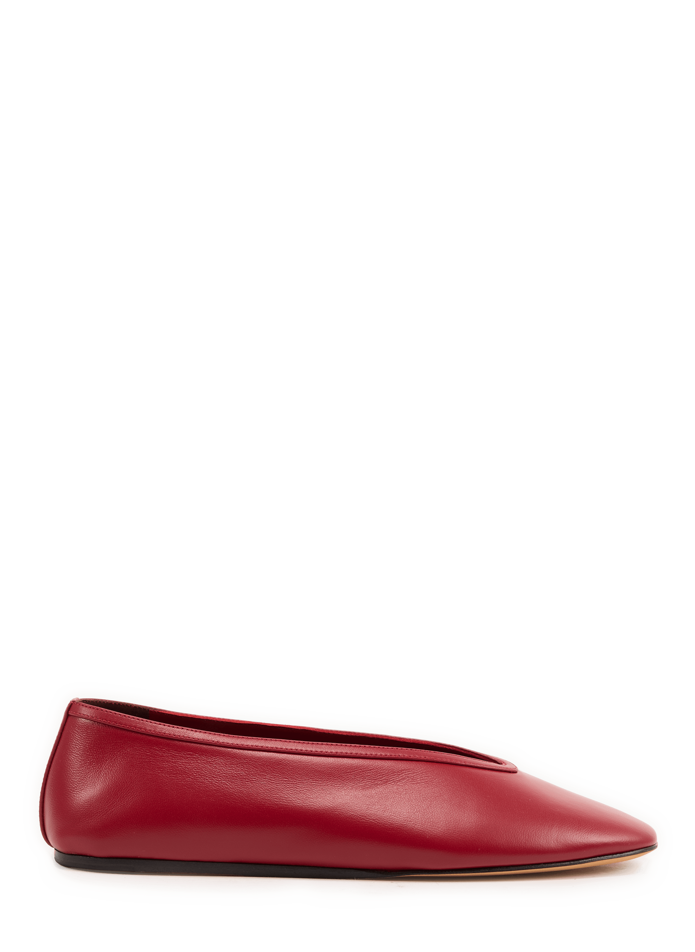 Sheepskin Luna Ballerina Flats LUNA Lipstick