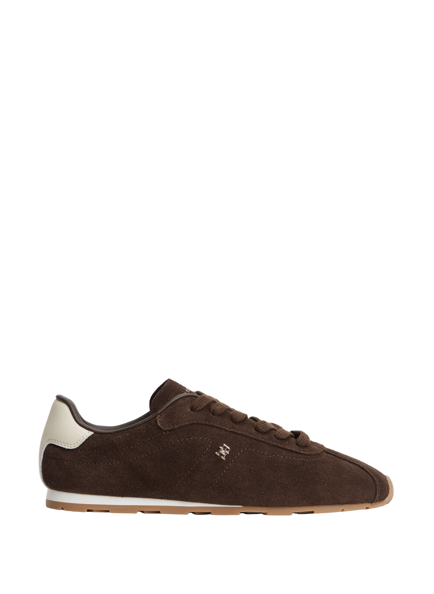 Sneaker aus Leder TOMMY HILFIGER Braun