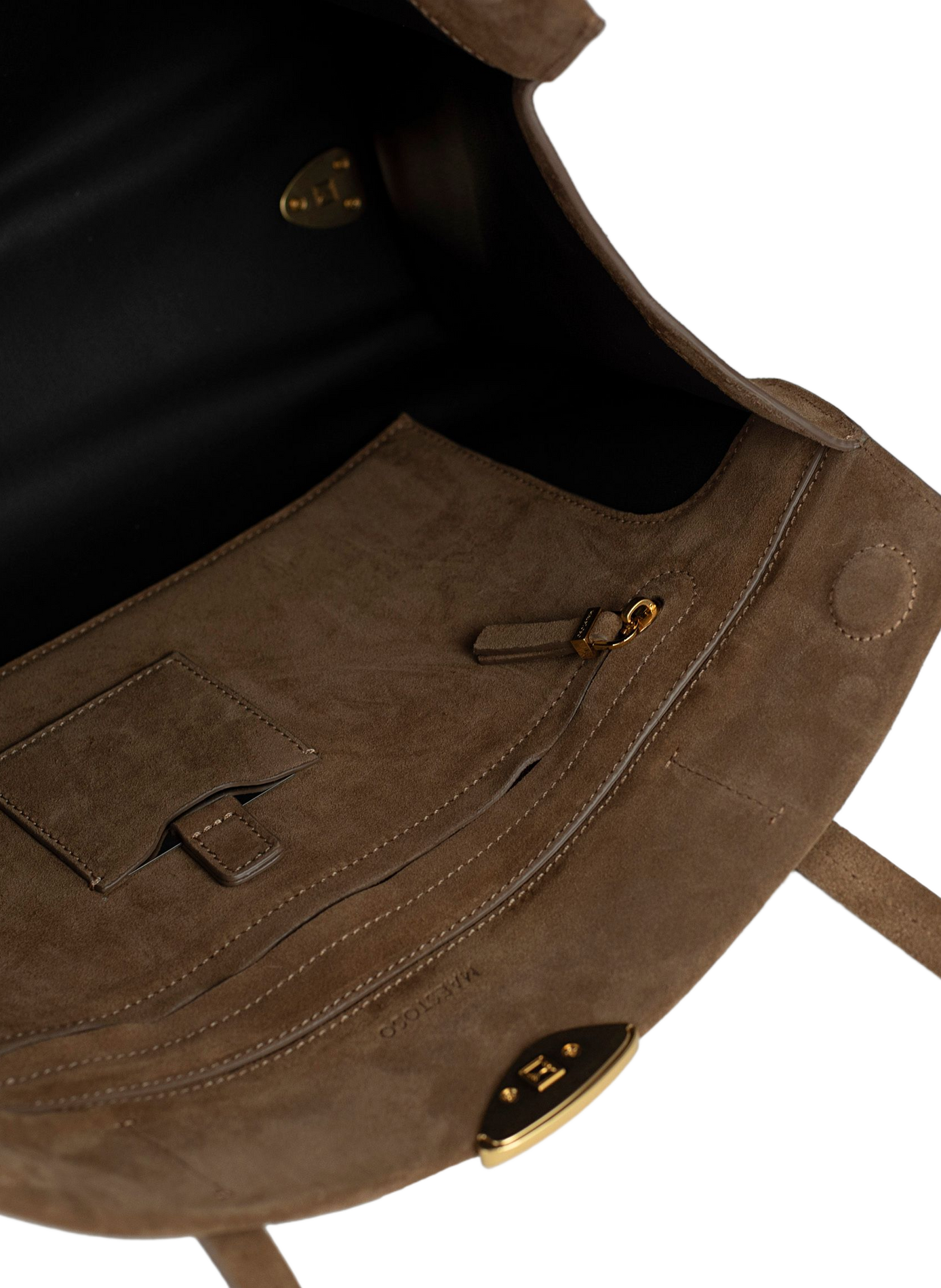 Noa Soft Tote calfskin tote bag MAISON MAESTOSO Brown